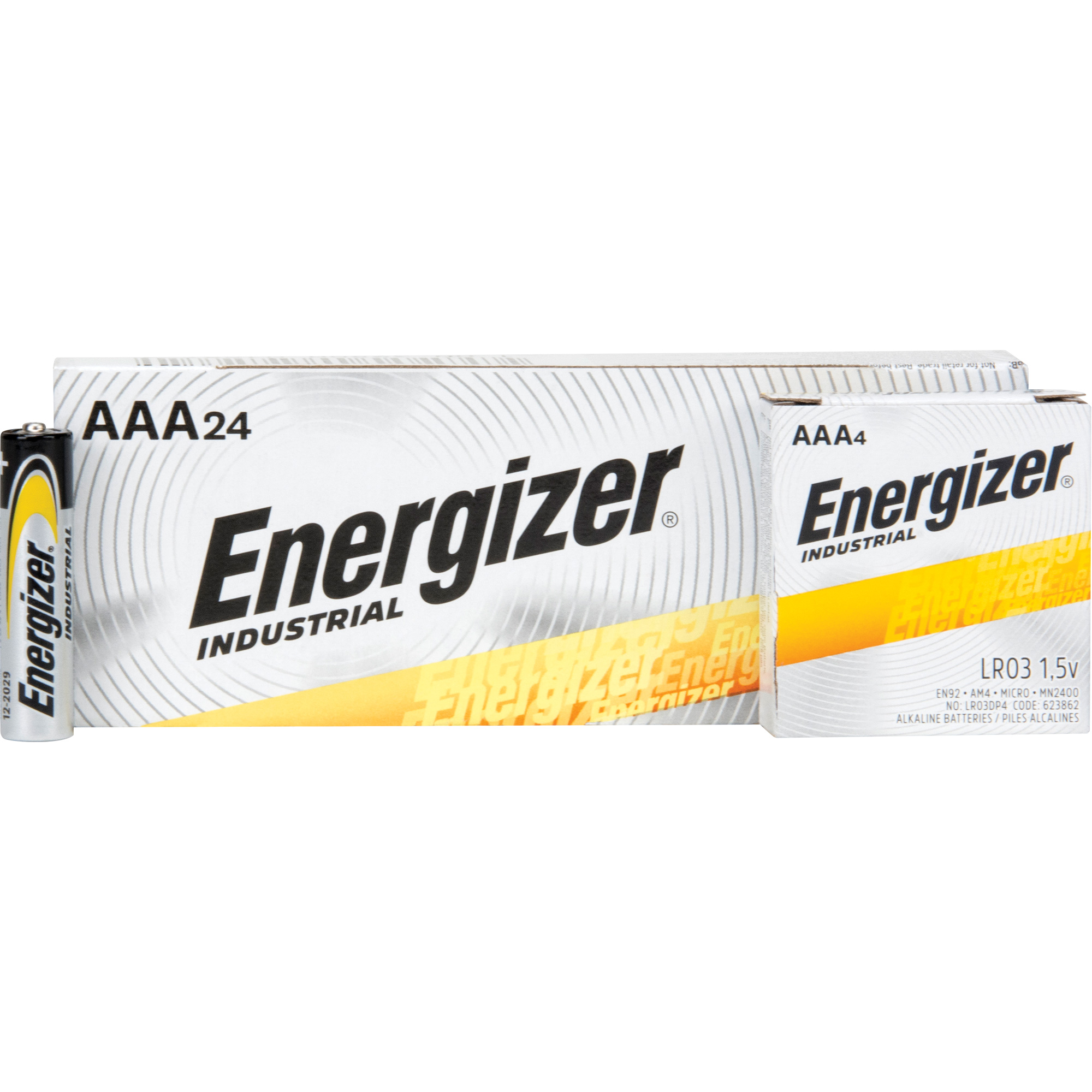 Piles alcalines industrielles, AAA, 1,5 V – Image 3