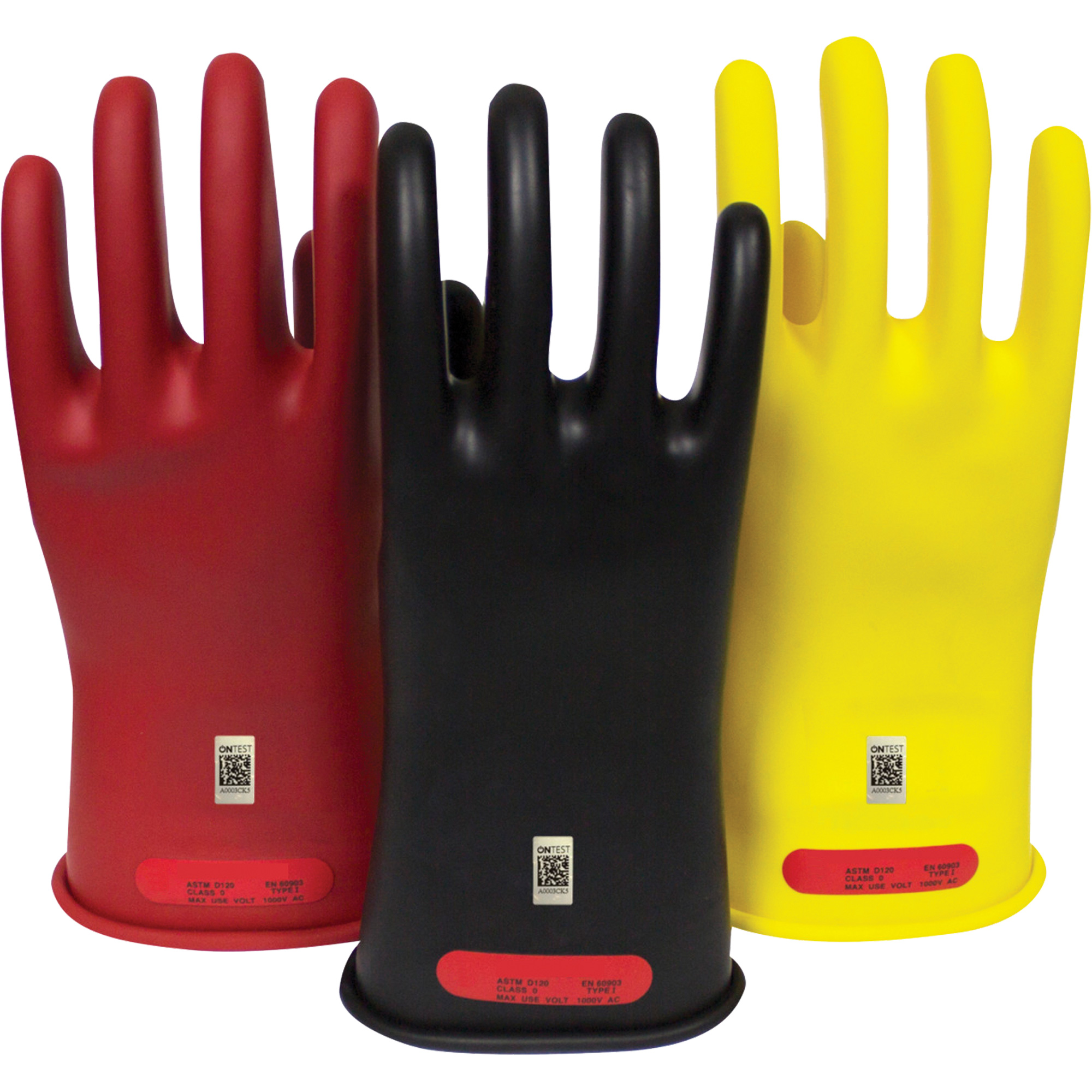 Gants en caoutchouc pour travaux électriques Arcguard, Taille 12, 10" lo