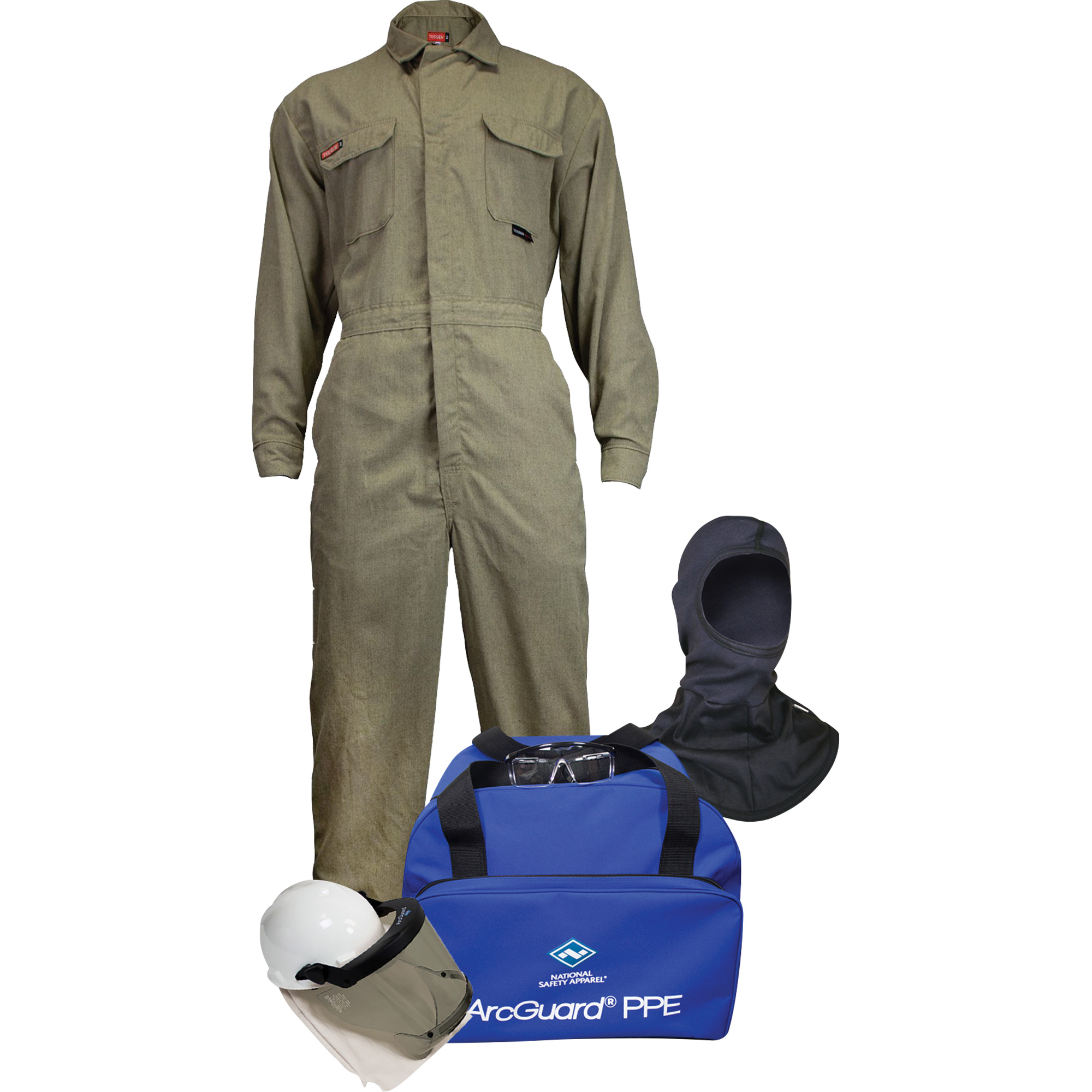Trousse de combinaison IF TG Tecgen, 8 cal/cm²