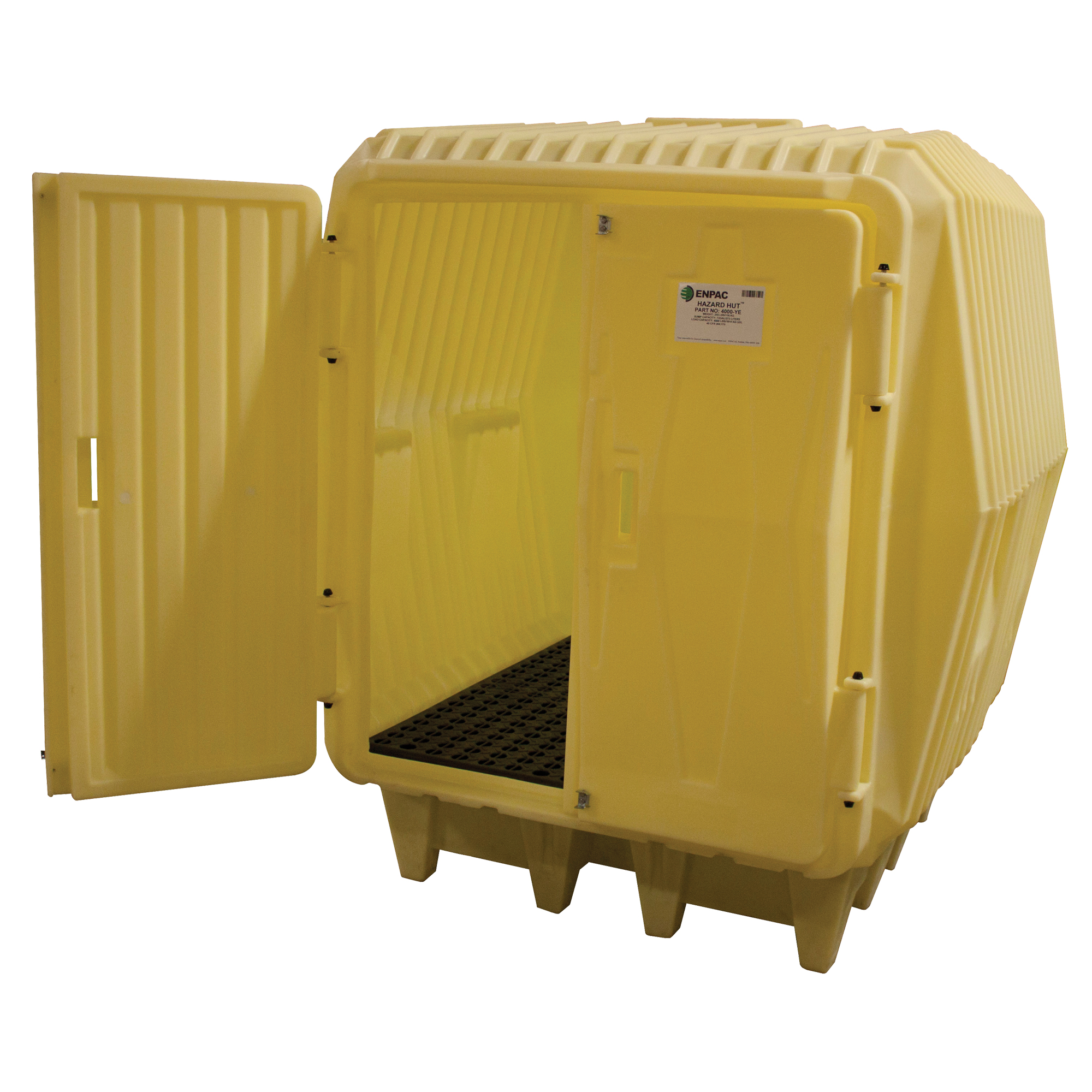 Armoires Hazard HutMD, 63,5" lo x 68" la x 72,5" h, Capacité de charge 4000 lb