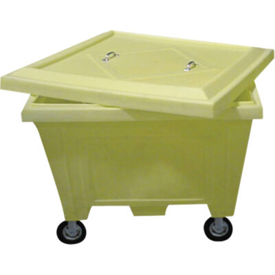 Bacs de manutention extra-grands avec roues de 4", 223 gal. US Capacité