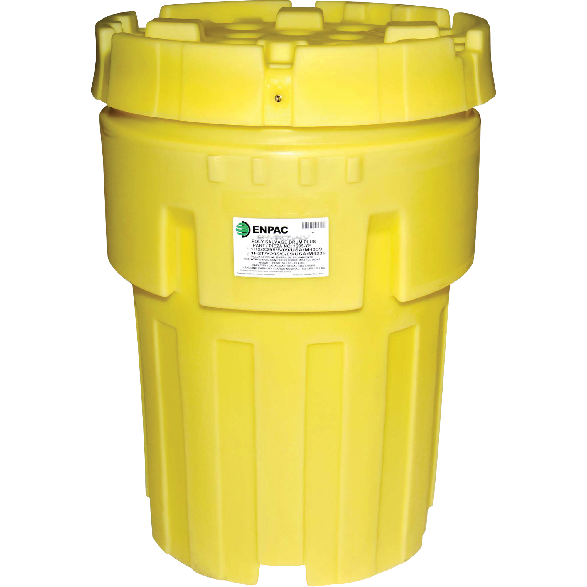 Barils de récupération en poly Plus EnvirosalvMC , 95 gal. US, Stationnaire