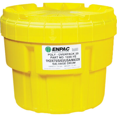 Barils de récupération Poly-OverpackMD 20, 20 gal. US, Stationnaire