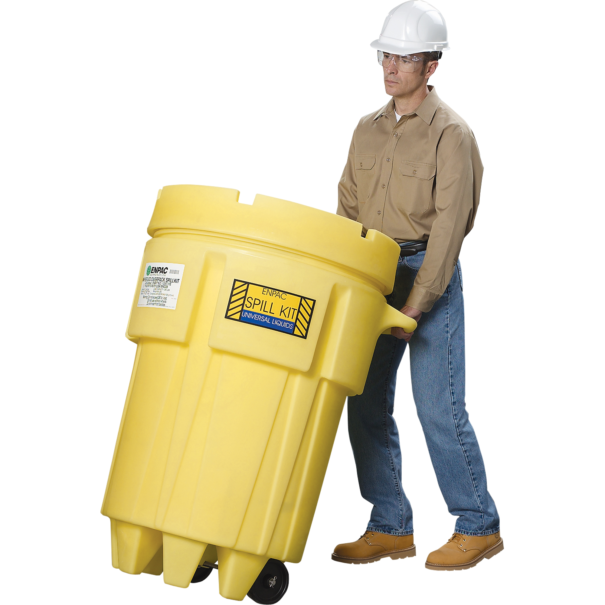 Barils de récupération sur roues OverpackMD, 95 gal. US, Mobile