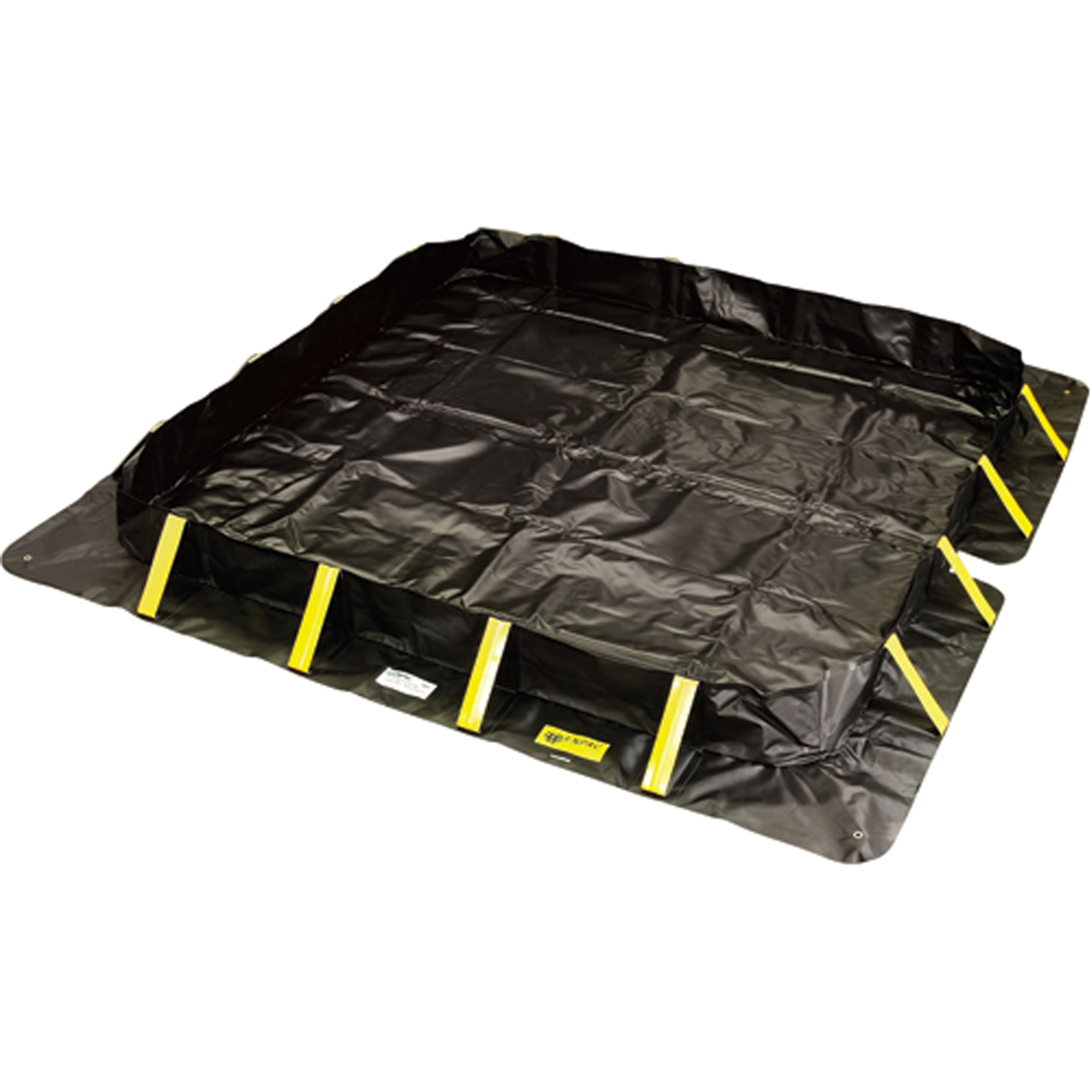 Berme repliable Stinger, Capacité 1077 gal. US, 12' la x 12' lo x 12" h, Support à encliqueter