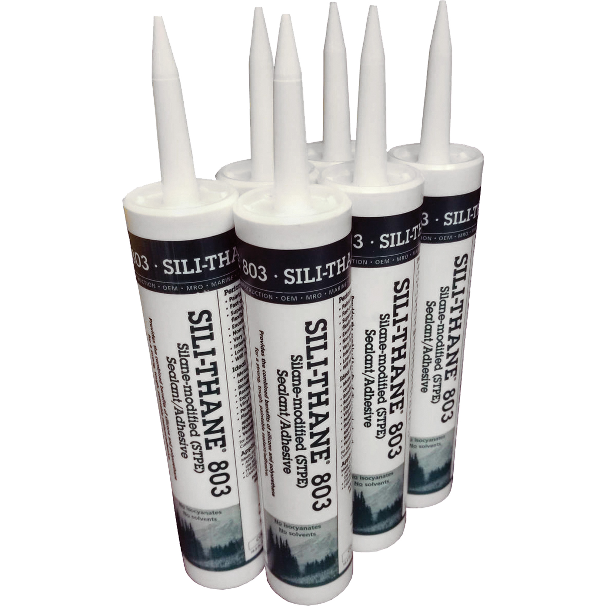 Cartouches de produit d'étanchéité Sili-ThaneMD 803, Pâte, 10,3 oz.