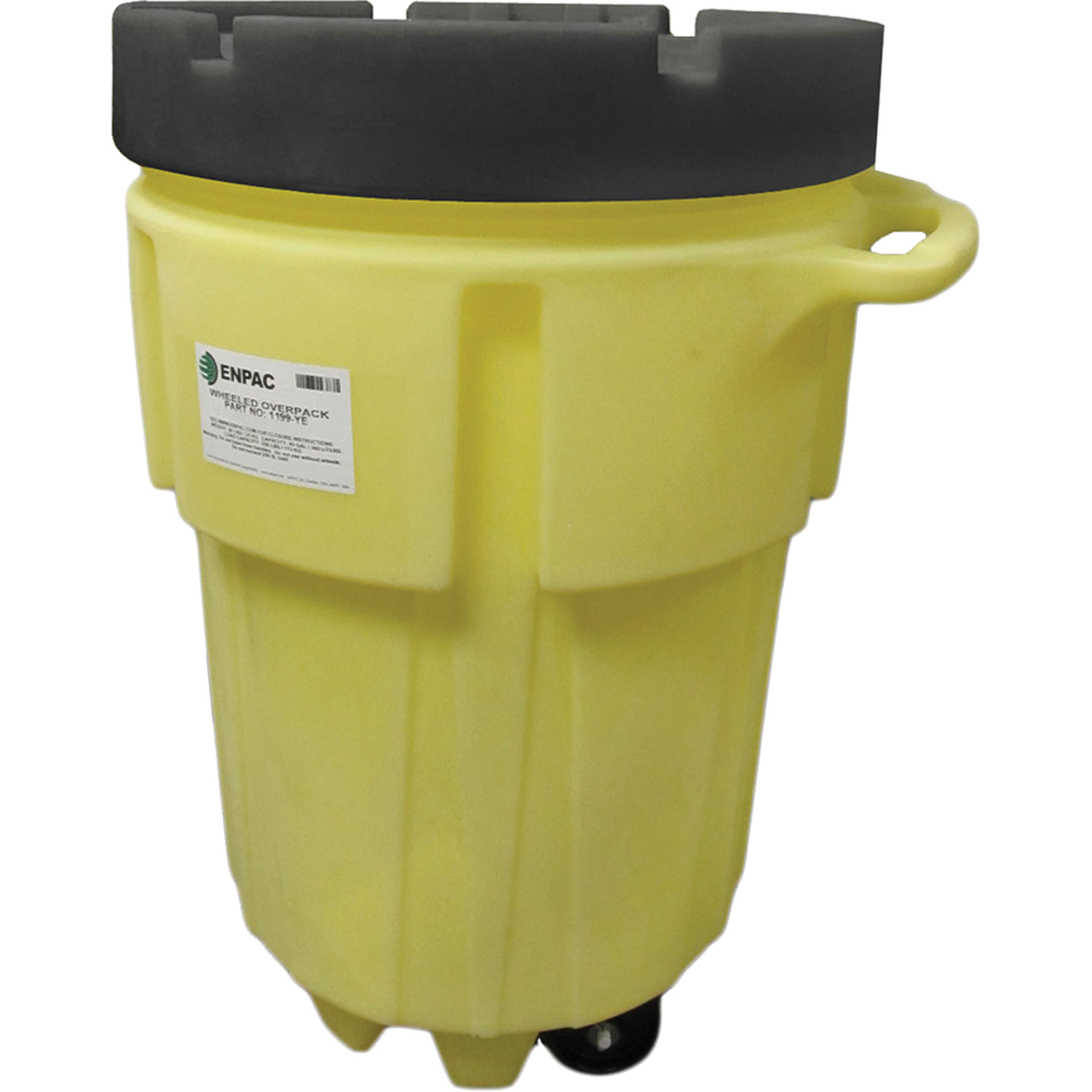 Contenant sur roues Poly-Spillpack, 95 gal. US, Mobile