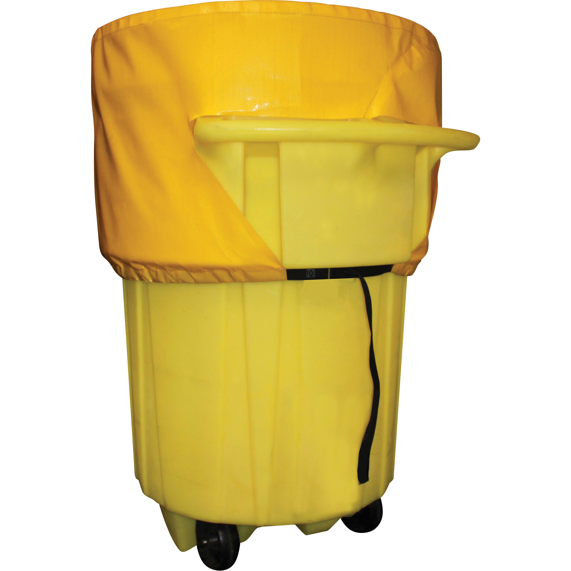 Couvercle en poly pour les surconteneurs avec roues de 50 gallons