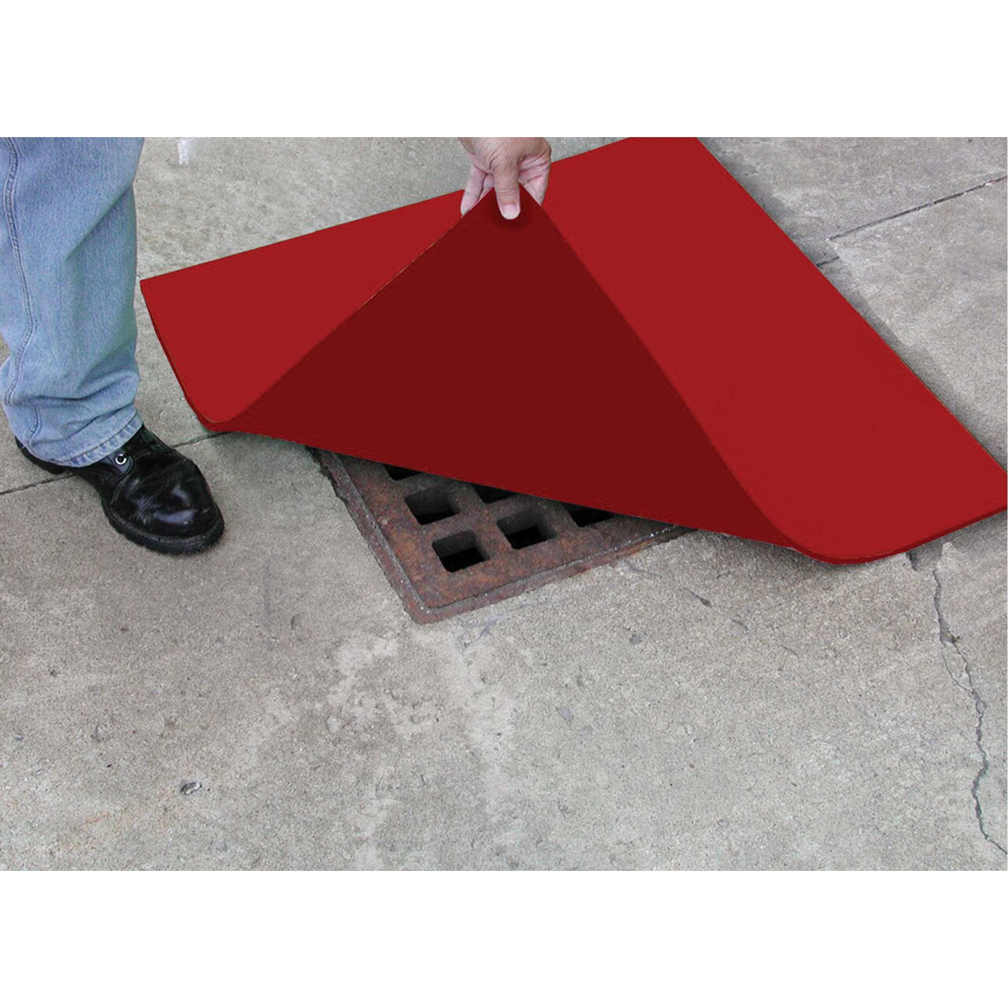 Couvre-drain antidéversement, Carrée, 42" lo x 42" la