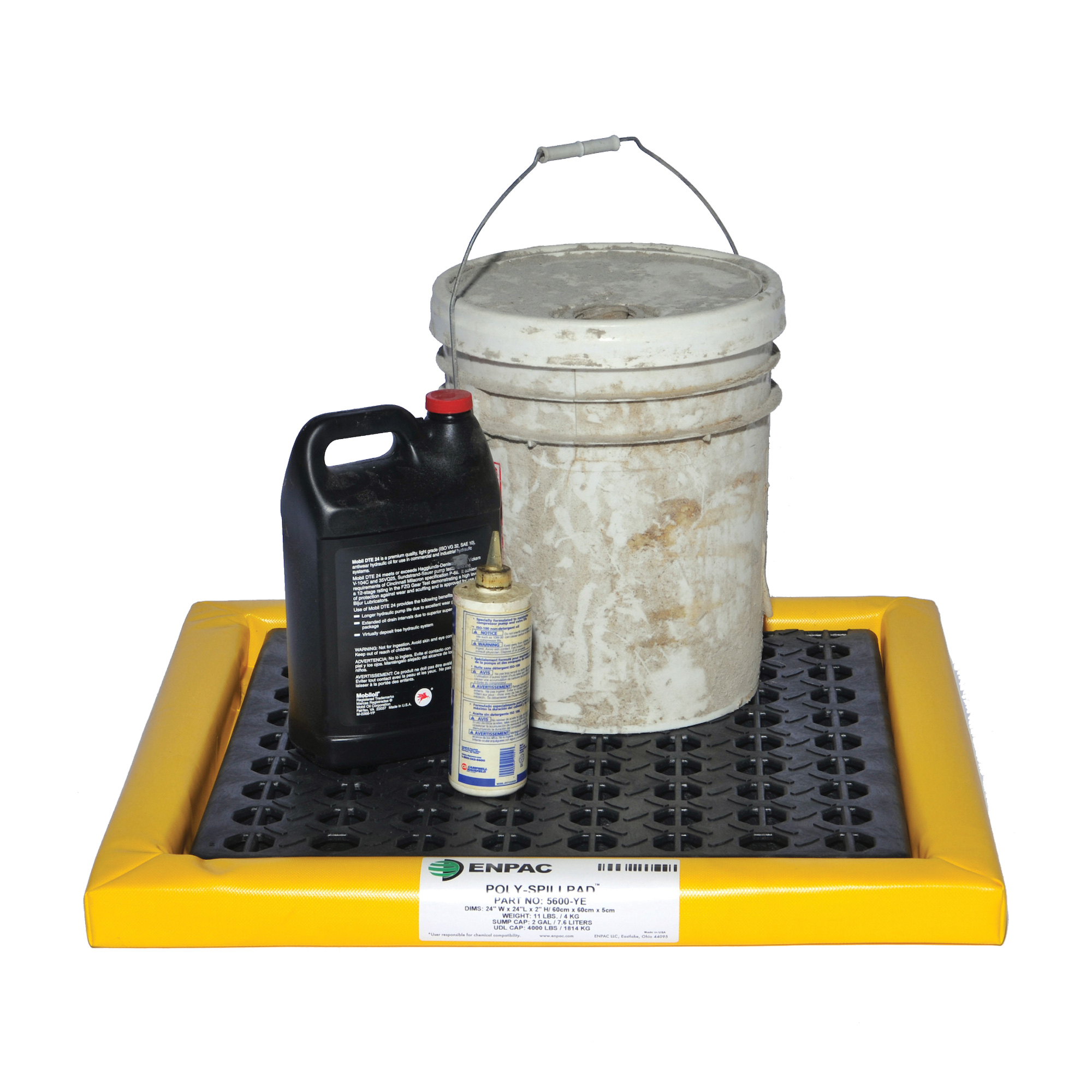 Feuilles Poly-SpillpadMC, 24" lo x 24" la x 2" h, Cap. de déversement 2 gal. US