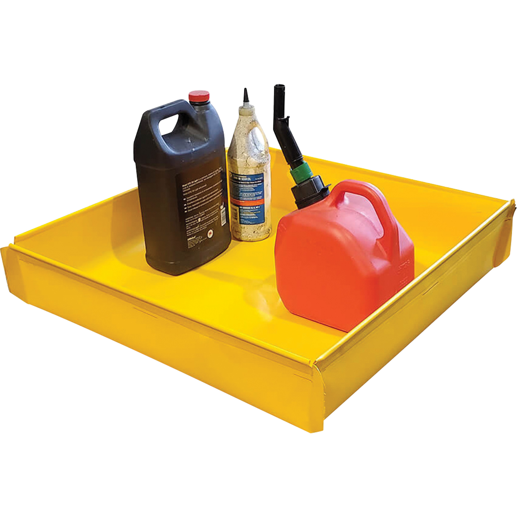 Plateau utilitaire flexible, 12" lo x 12" la x Cap. de déversement 2 gal. US