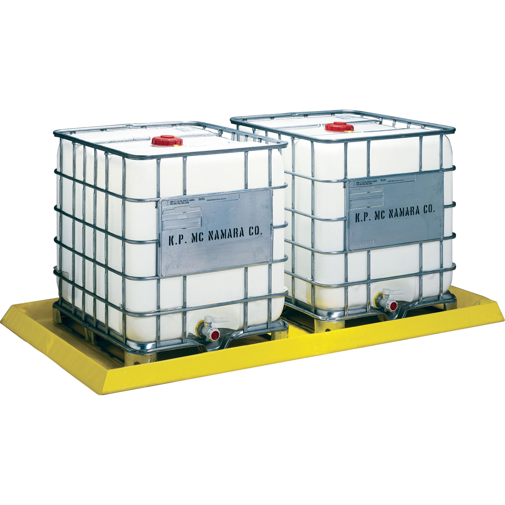 Postes de travail flexibles SpillpalMC sans grille, Capacité 59 gal. US, 8' la x 4' lo x 3" h, Paroi en mousse