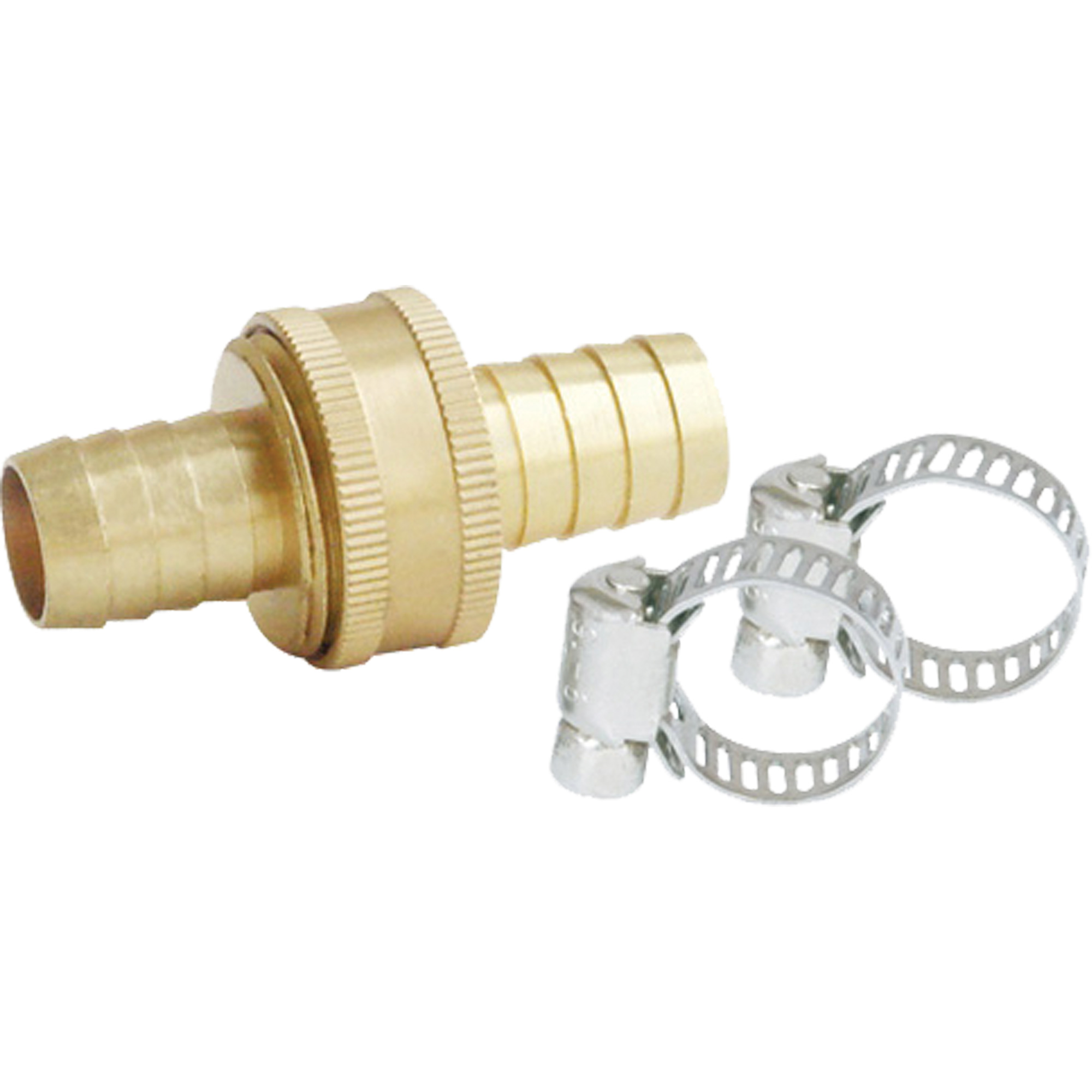 Ensemble de raccords cannelés et colliers de serrage pour tuyaux flexibles