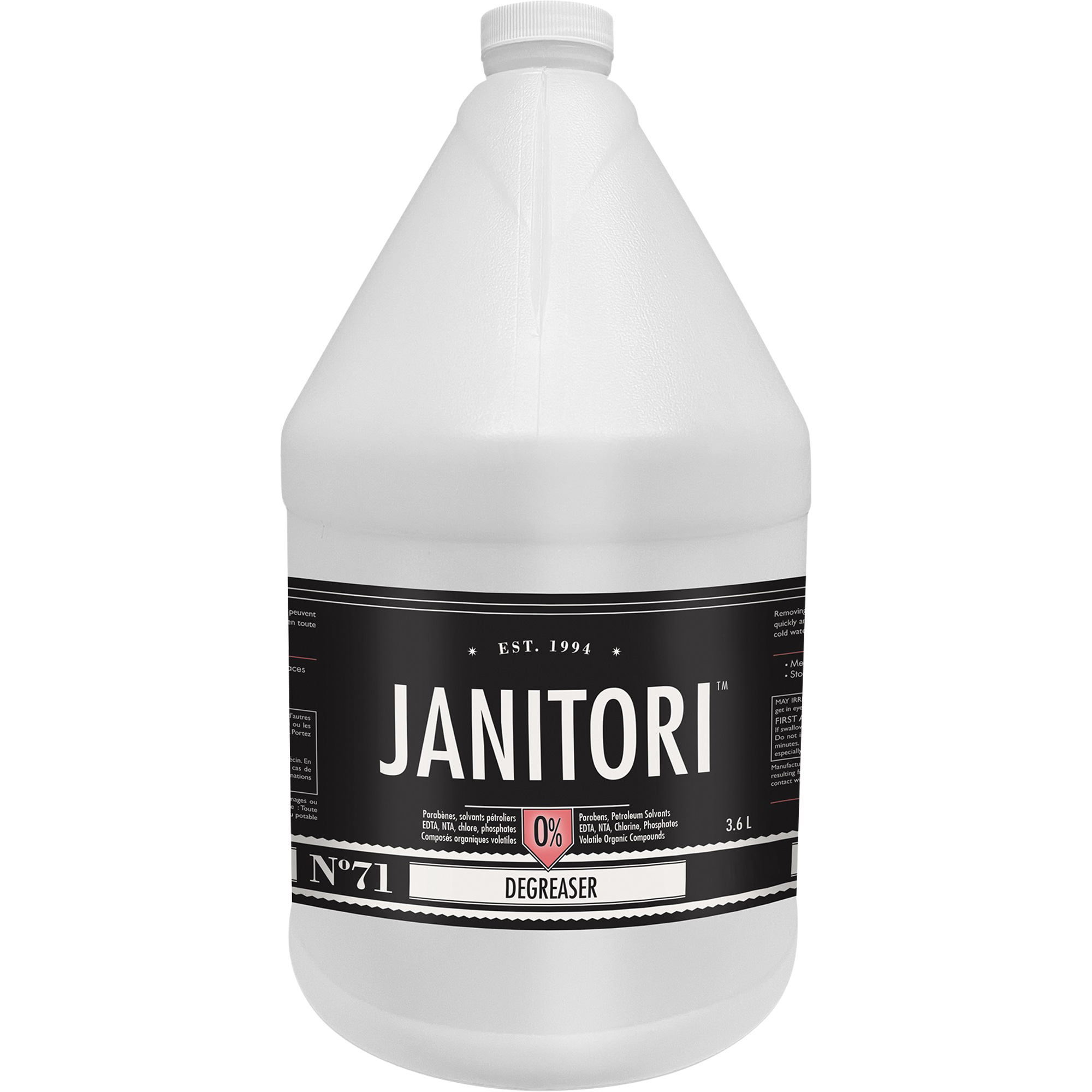 Dégraissant JanitoriMC 71, 4 L, Cruche