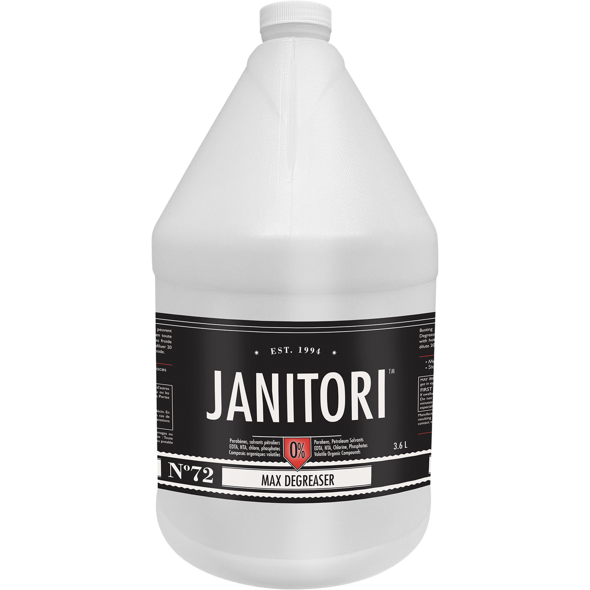 Dégraissant JanitoriMC 72 MAx, 4 L, Cruche