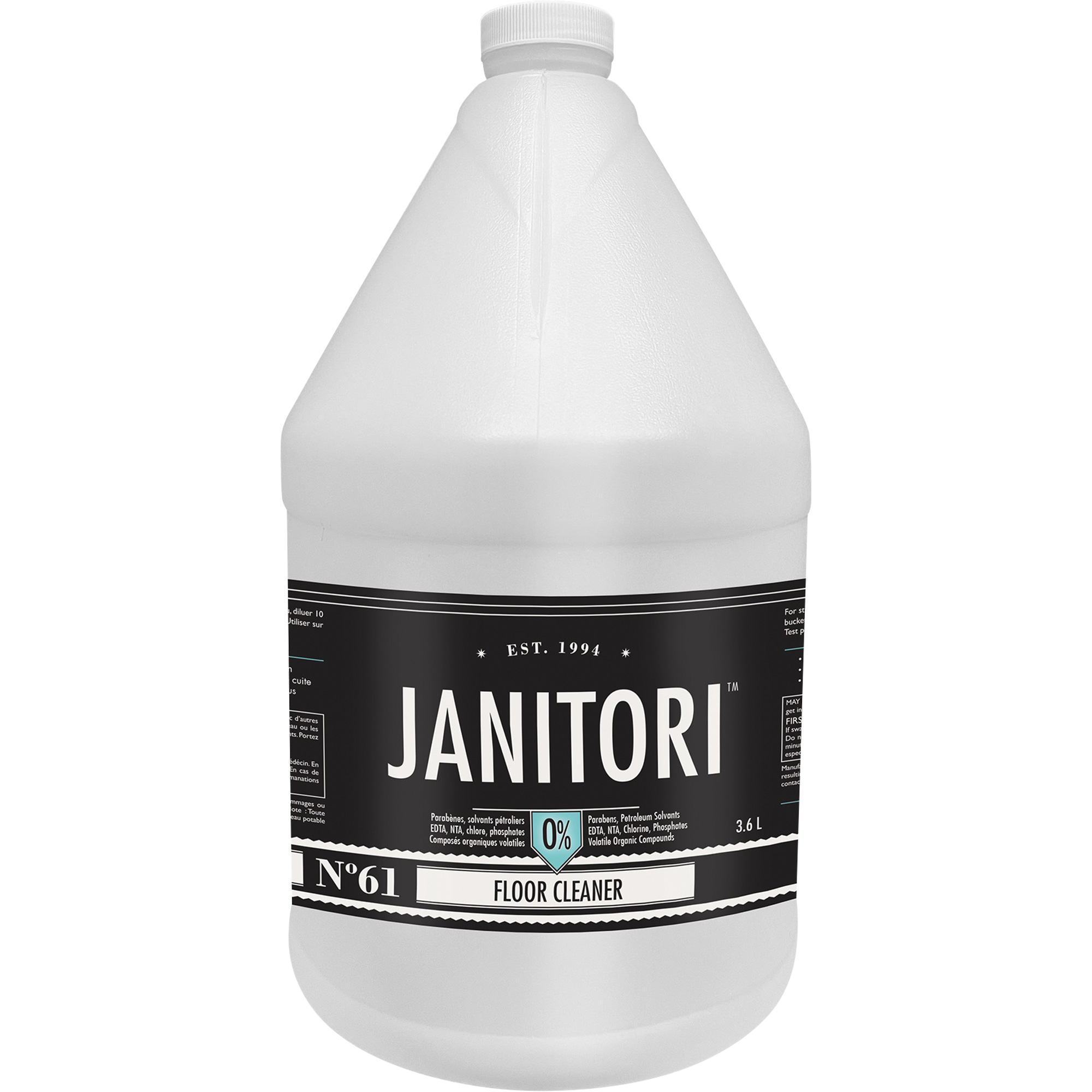 Nettoyant à plancher JanitoriMC 61, 4 L, Cruche