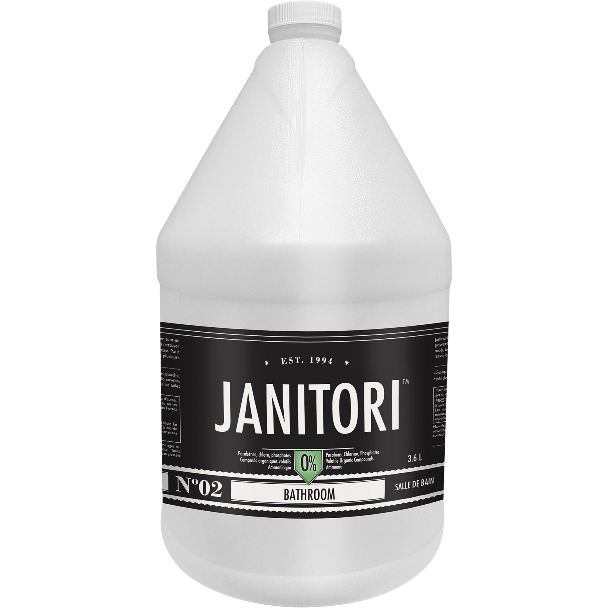 Nettoyant à salle de bain JanitoriMC 02, 4 L, Cruche
