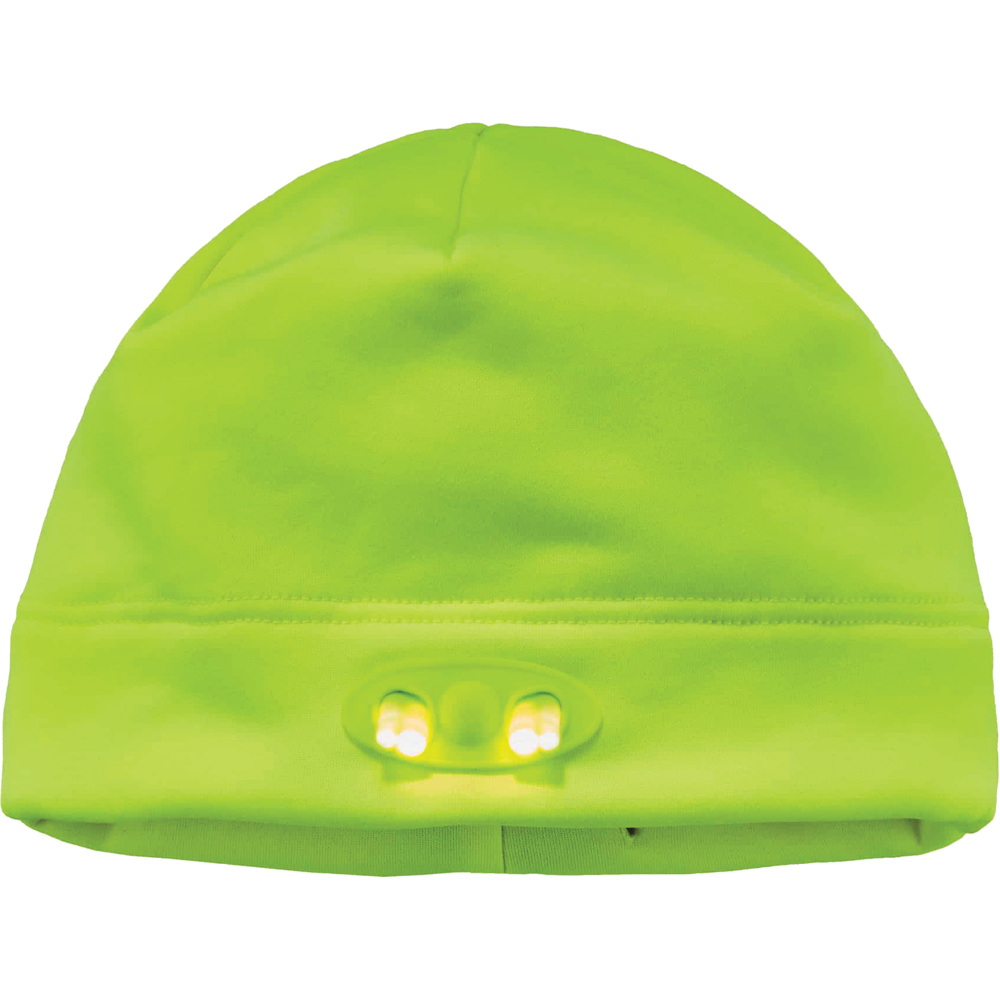 Bonnet N-FernoMD à lumières DEL, Taille unique, Vert lime haute visibilité