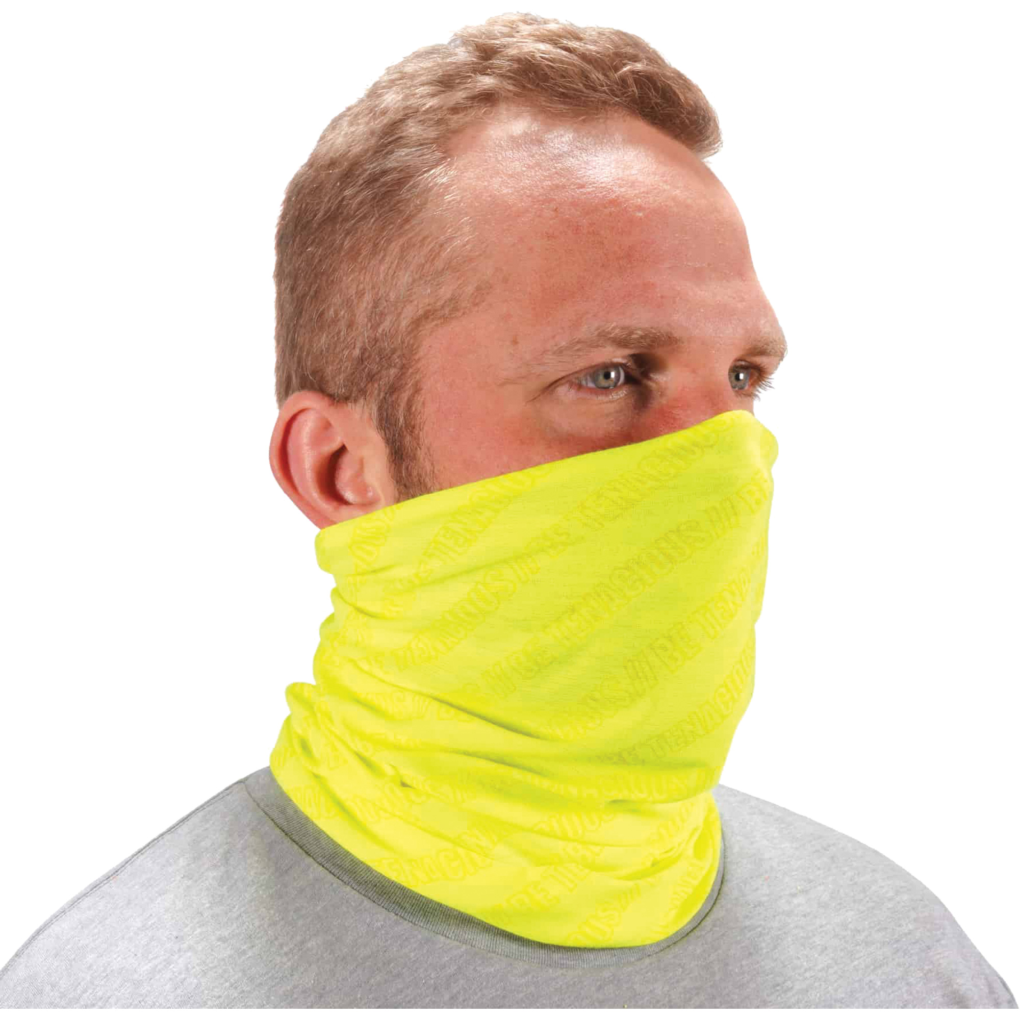 Cache-cou polyvalent Chill-ItsMD, Jaune lime haute visibilité
