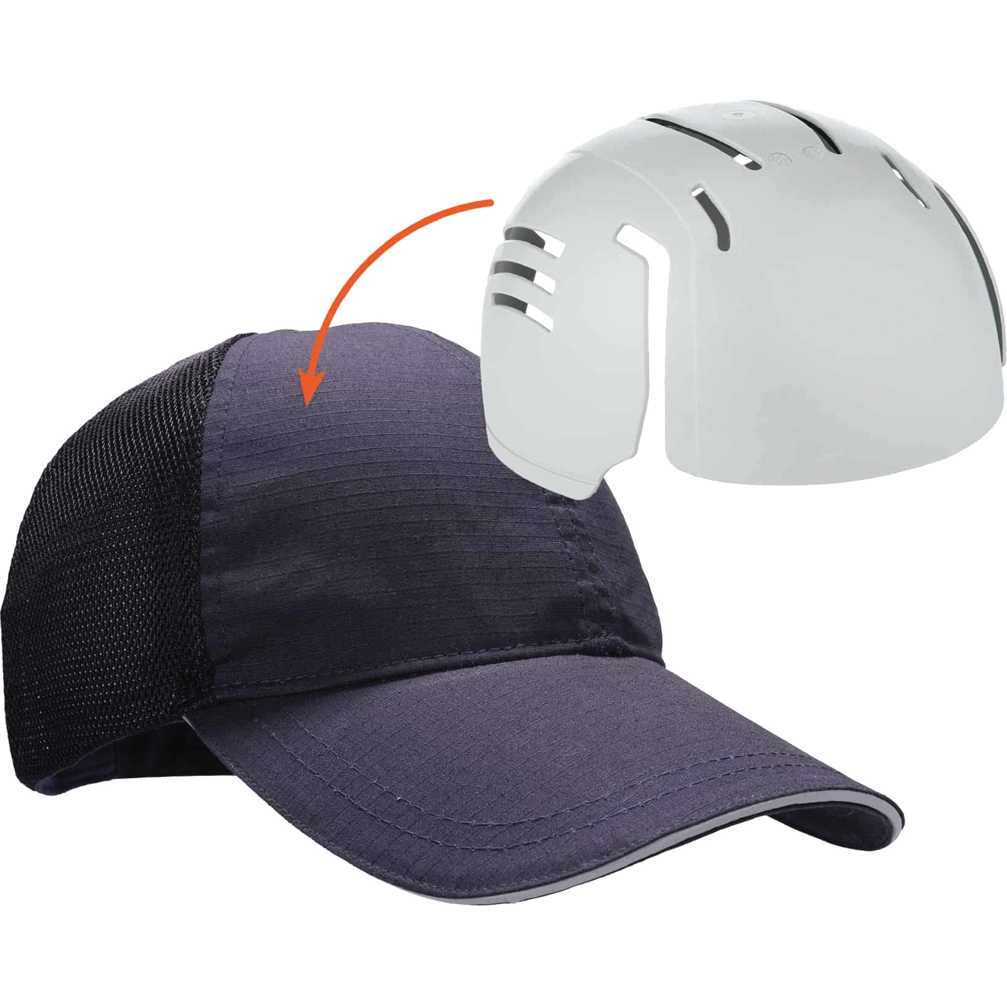 Casquette de baseball standard Skullerz 8946 avec encart, Bleu marin