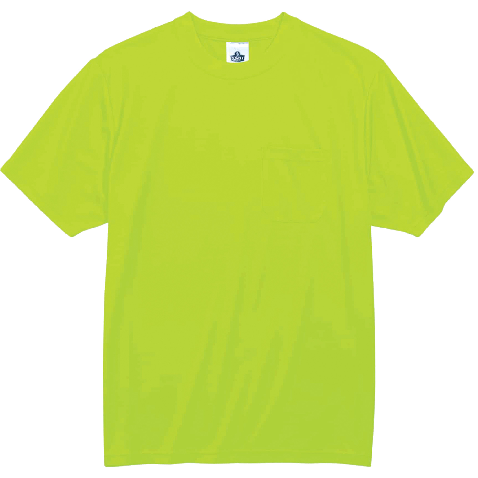 Chandail non certifié GloWear 8089, Polyester, 5T-Grand, Jaune lime haute visibilité