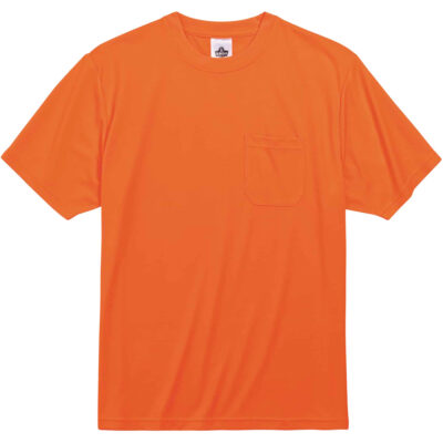 Chandail non certifié GloWear 8089, Polyester, T-Grand, Orange haute visibilité