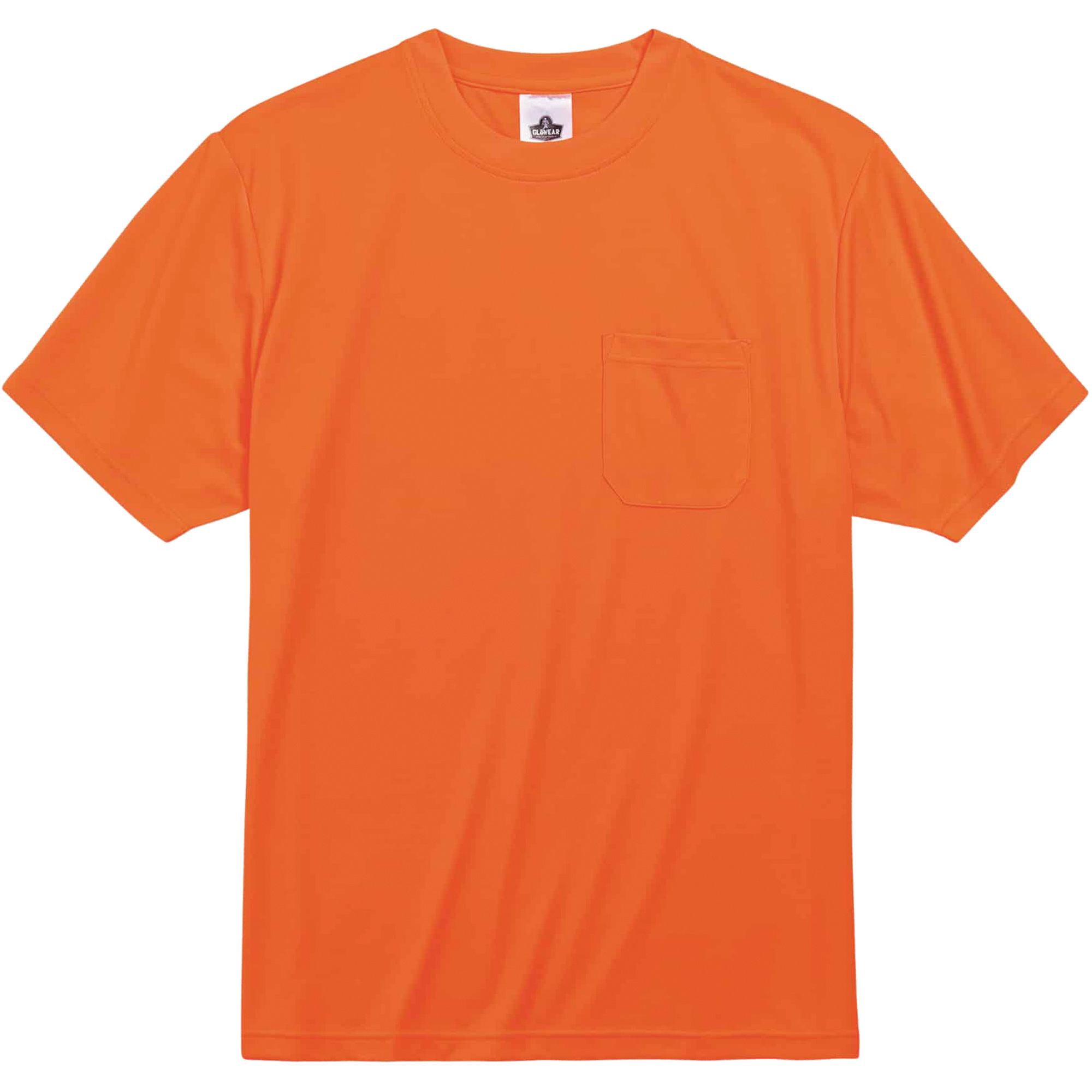 Chandail non certifié GloWear 8089, Polyester, T-Grand, Orange haute visibilité