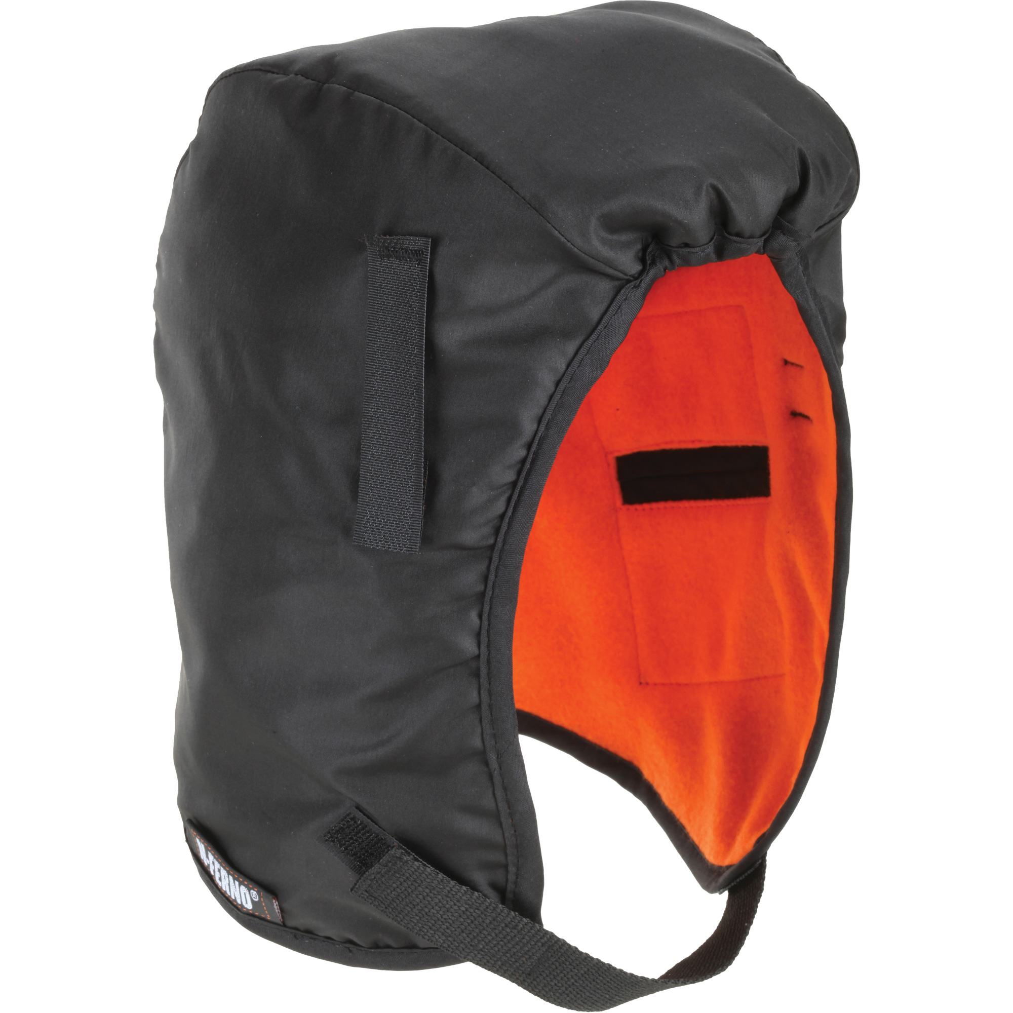 Coiffe d'hiver économique à deux couches N-FernoMD 6840, Doublure en Molleton, Taille unique, Noir