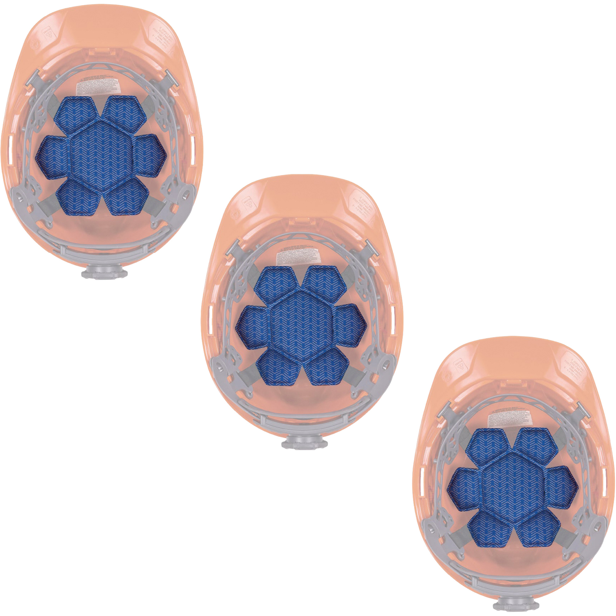 Coussin supérieur de refroidissement pour casque de sécurité Chill-Its 6612 à évacuation de l’humidité