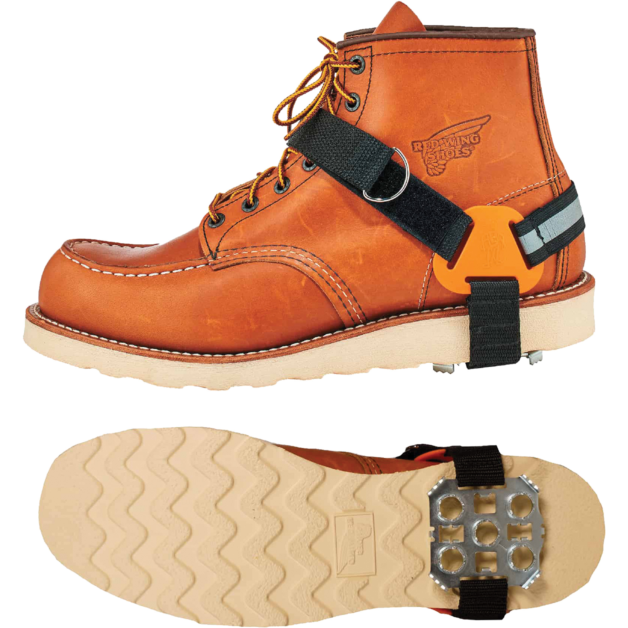 Crampons à glace de talon TREX 6315, Acier, Traction Plaque, T-Grand