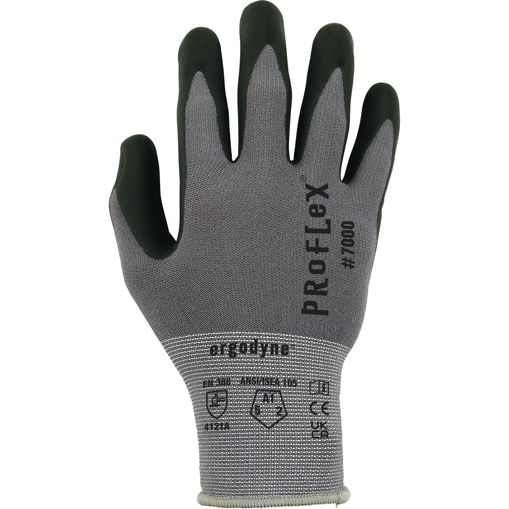 Gants enduits ProFlex 7000, Taille 2T-Grand, Calibre 15, Revêtement Mousse de nitrile, Enveloppe en Nylon/Spandex, ASTM ANSI niveau A1/EN 388 niveau 1/EN 388 niveau A