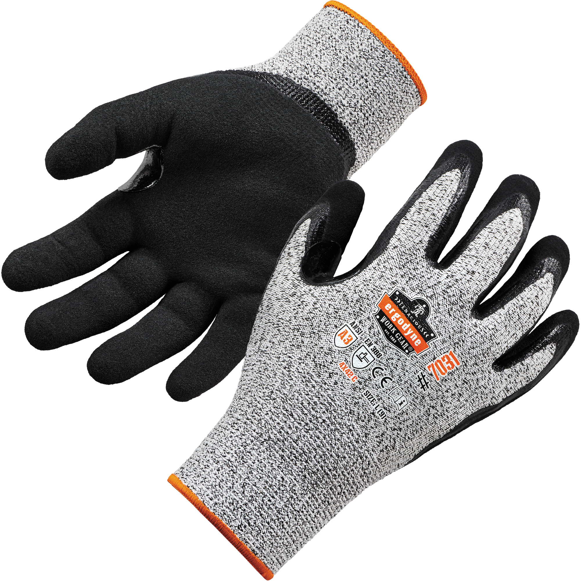 Gants ProFlexMD très résistant aux coupures, Taille 2T-Grand, Calibre 13, Revêtement Nitrile, Enveloppe en PEHP, ASTM ANSI niveau A3