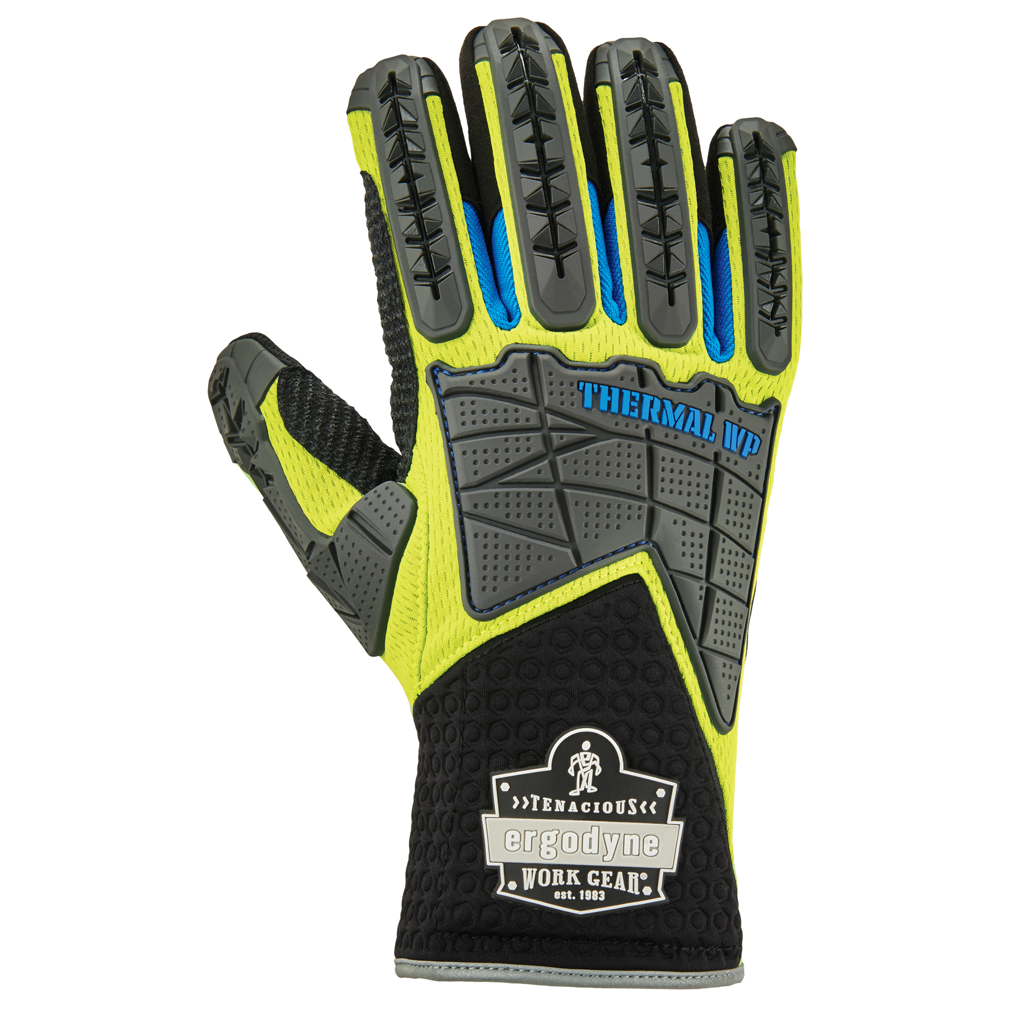 Gants thermiques étanches et performant réduisant les impacts dorsaux ProFlexMD, T-Grand, Paume en Suède, Poignet Sécurité