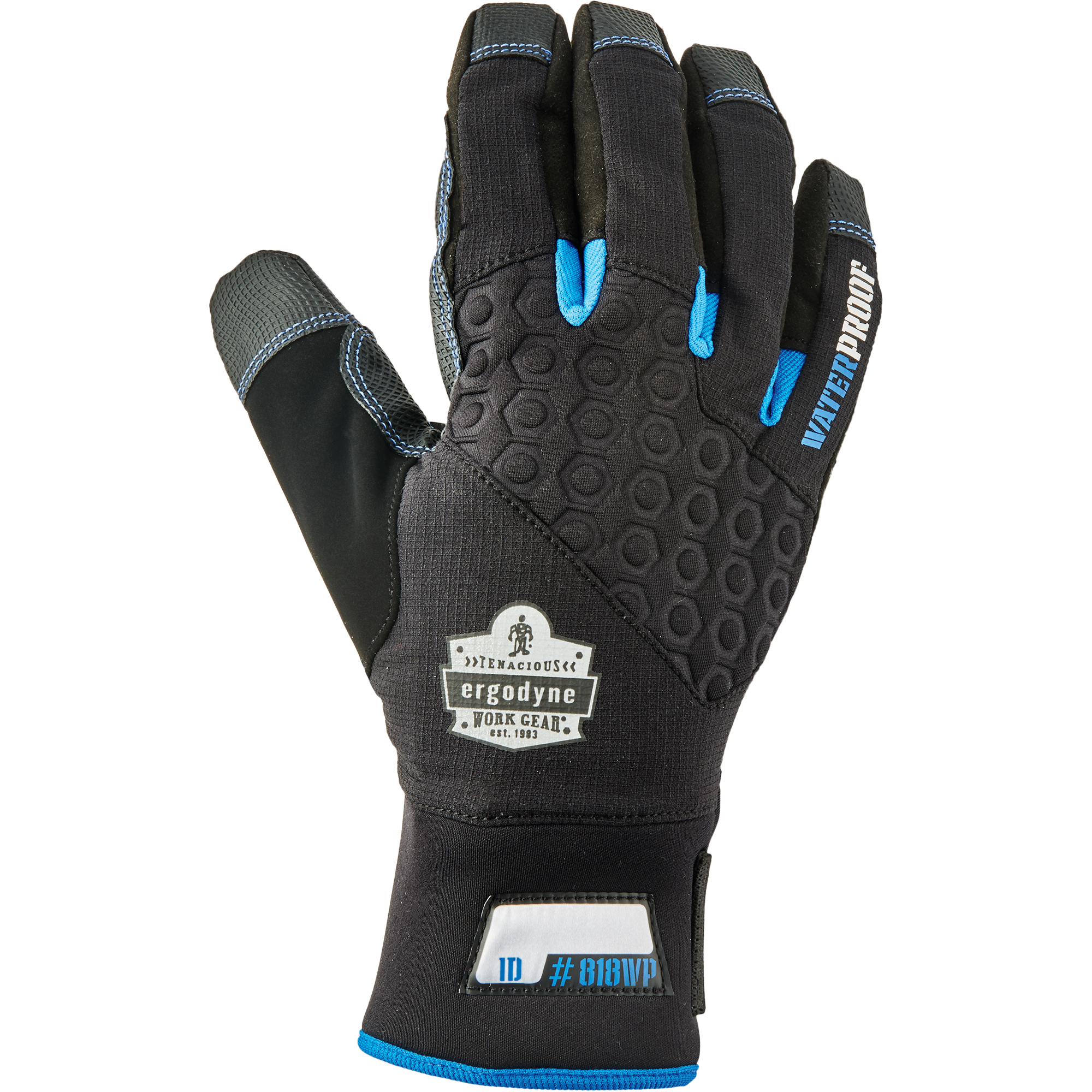 Gants utilitaires thermiques performant et étanches ProFlexMD 818WP, Paume Polyuréthane, Taille T-Grand