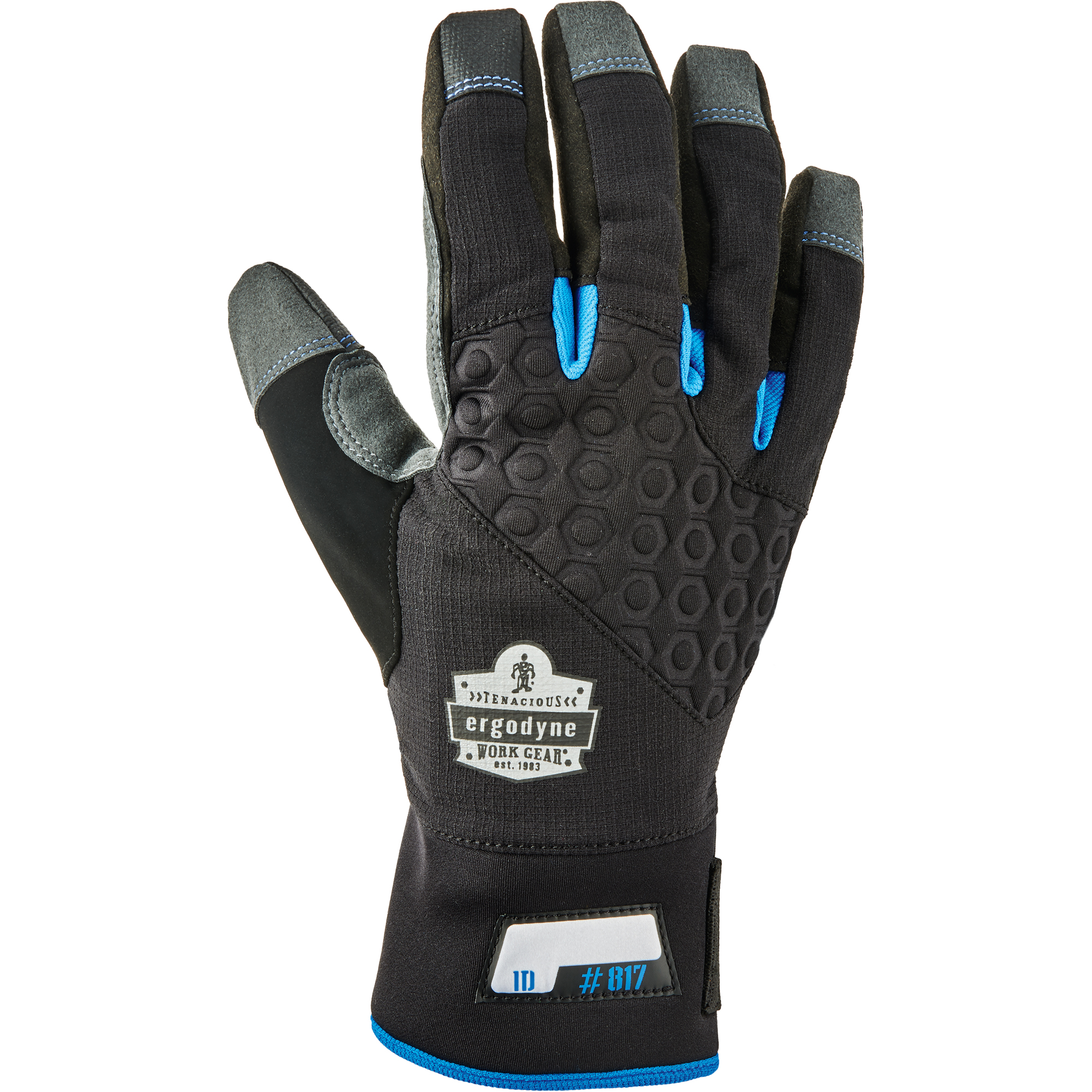 Gants utilitaires thermiques renforcés ProFlexMD 817, Paume Suède, Taille Moyen