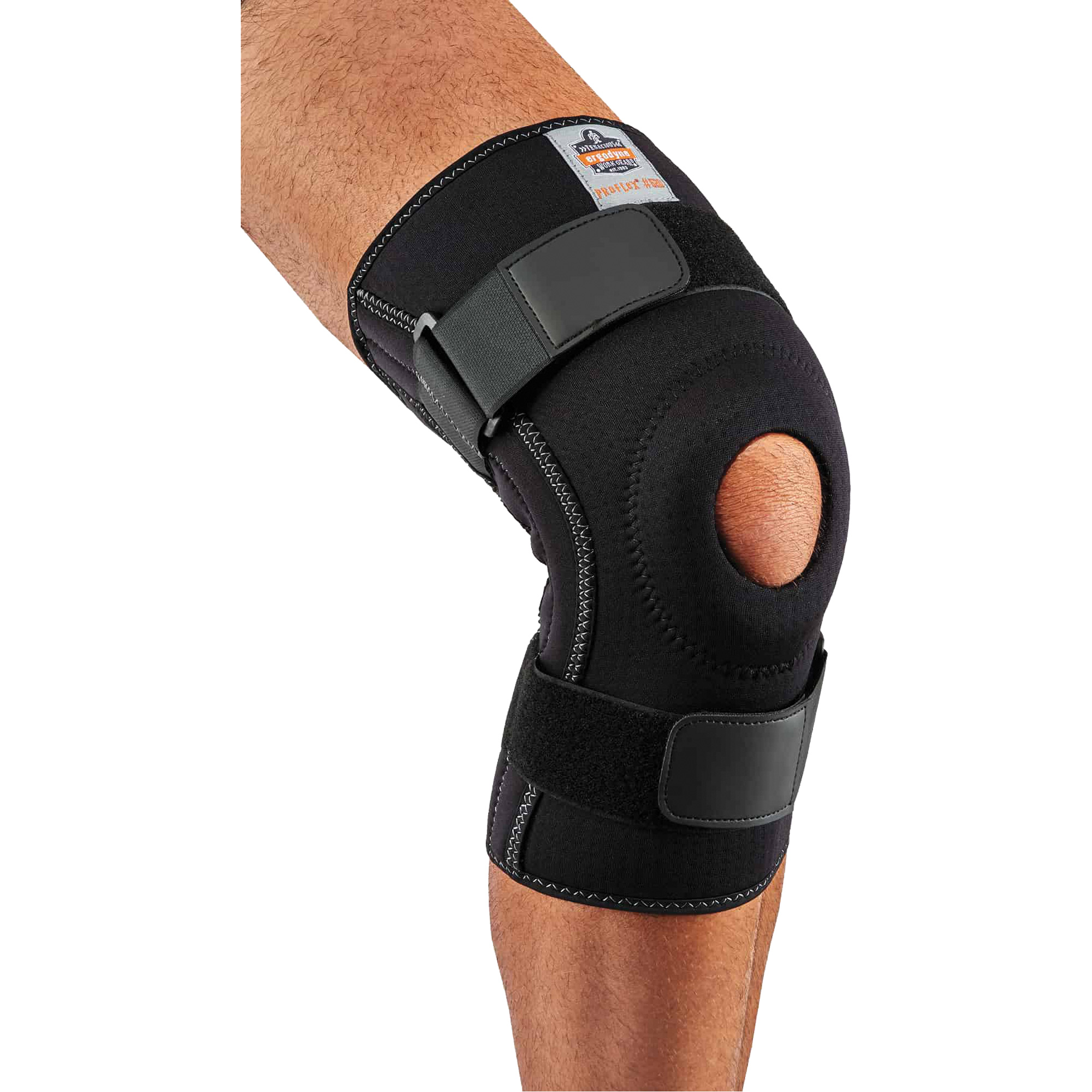 Genouillère avec rotule ouverte et renforts en spirale modèle 620 ProFlexMD