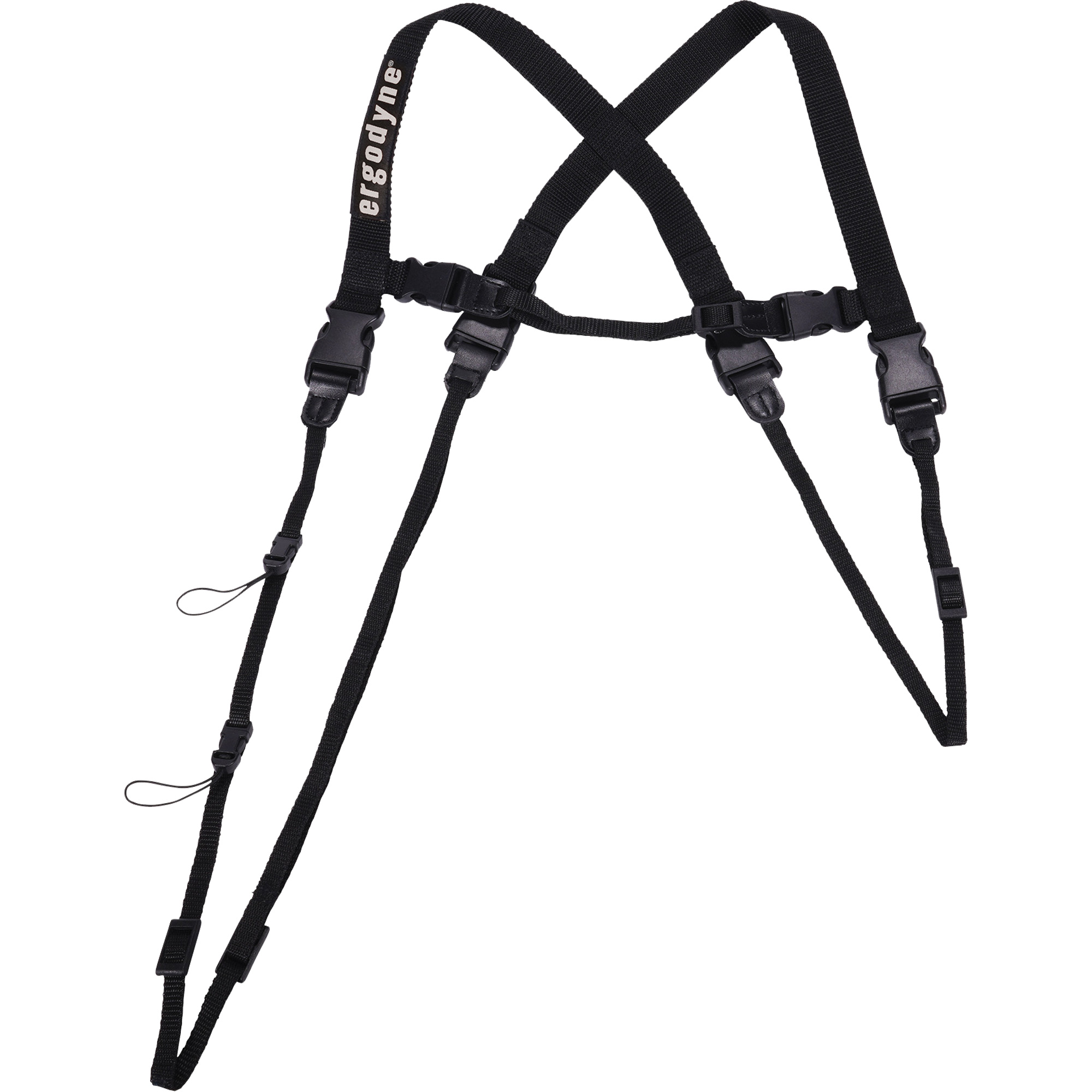 Harnais & longe à scanneur de code barres Squids 3132 pour ordinateurs portables, Longueur fixe, Boucle