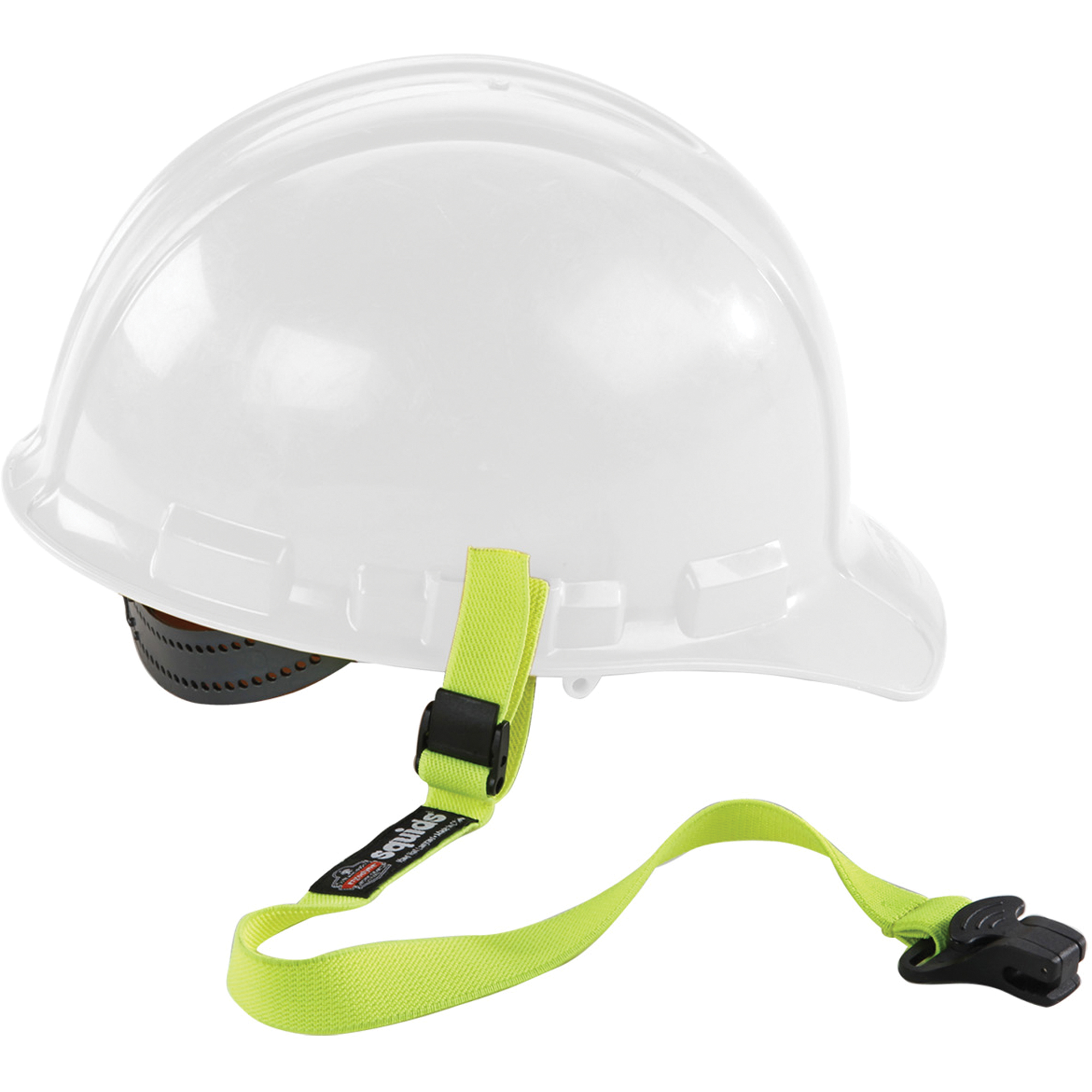 Longe porte-outils élastique SquidsMD 3155 pour casque de sécurité, Tendeur, Pince/boucle