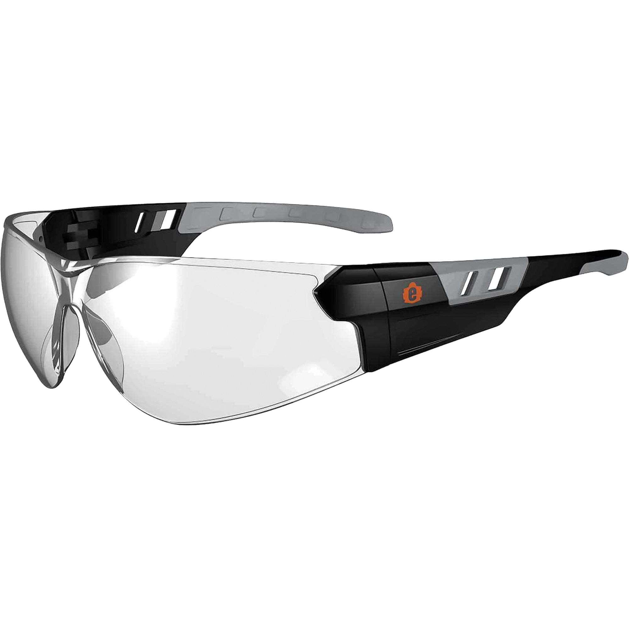 Lunettes de sécurité sans monture Skullerz SAGA, Lentille Intérieur/extérieur, Anti-égratignures, ANSI Z87+/Répond ou surpasse la norme CSA Z94.3