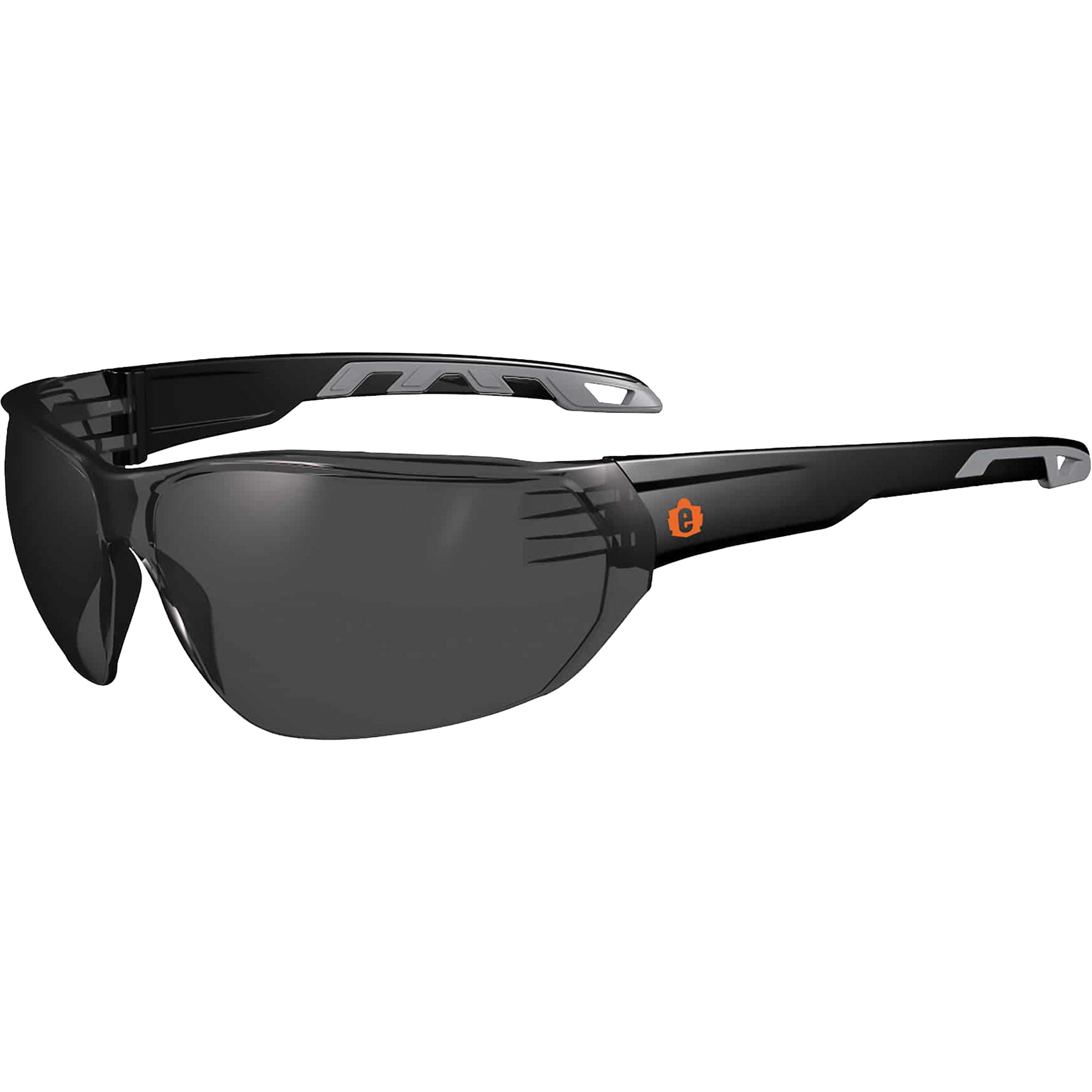 Lunettes de sécurité sans monture Skullerz VALI, Lentille Fumée, Antibuée/Anti-égratignures, ANSI Z87+/Répond ou surpasse la norme CSA Z94.3
