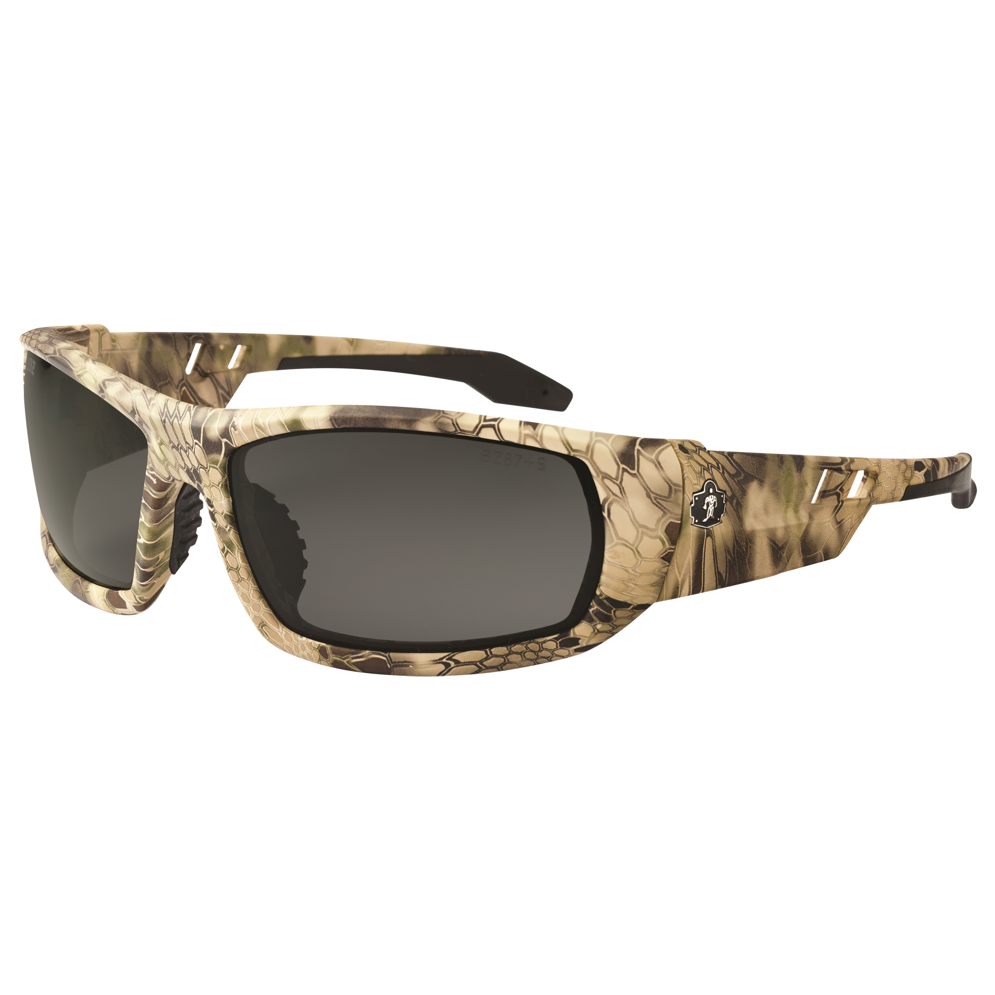 Lunettes de sécurité SkullerzMD Odin, Lentille Grise/fumée, Anti-égratignures, ANSI Z87+/Répond ou surpasse la norme CSA Z94.3