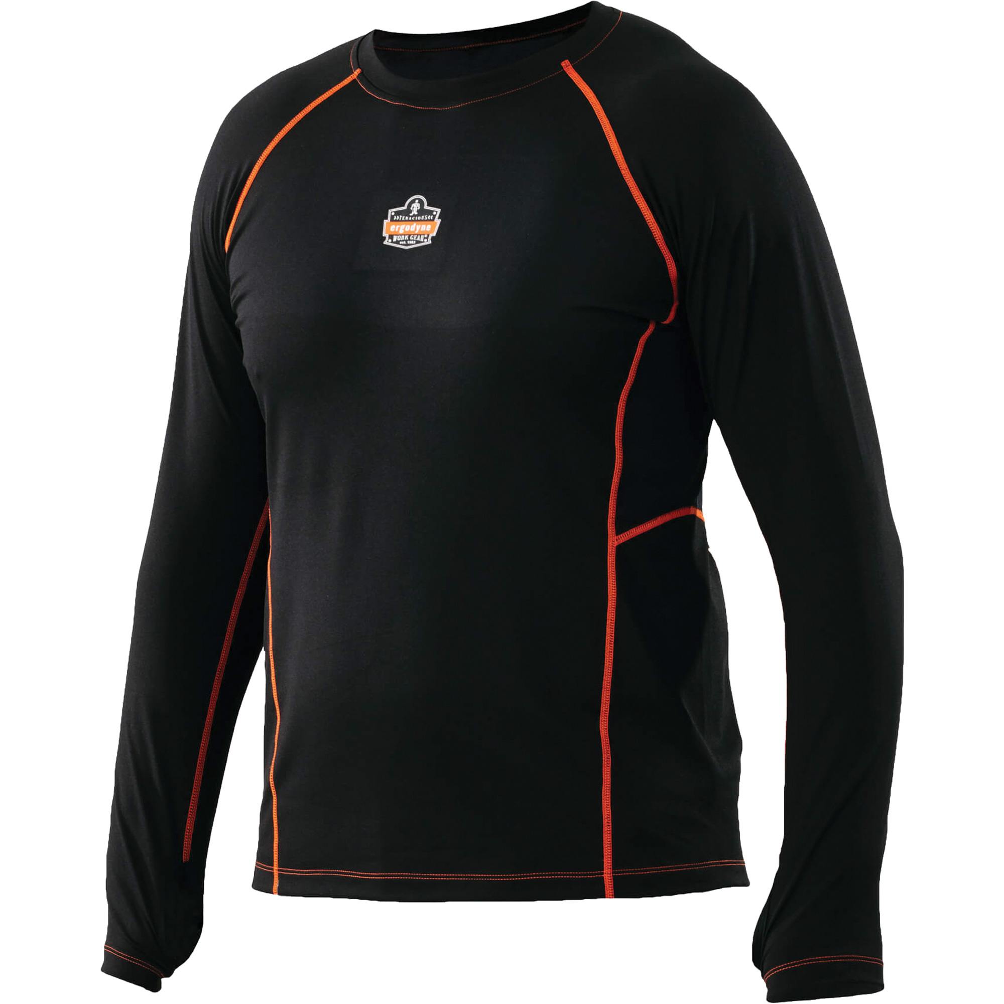Maillots thermiques à manches longues, Hommes, 3T-Grand, Noir