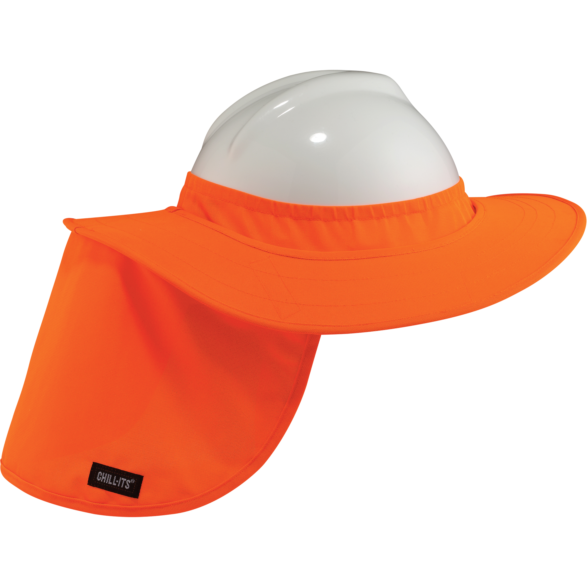 Rebords pour casques de sécurité 6660 Chill-ItsMD, Orange haute visibilité