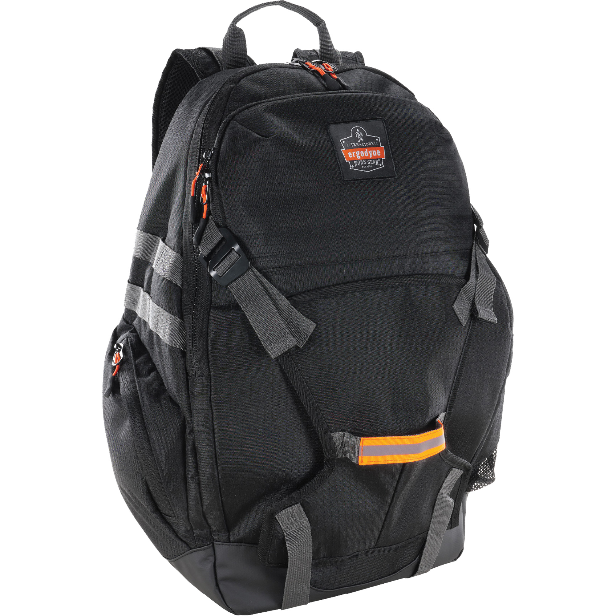 Sac à dos de travail pour le chantier Arsenal 5188 avec rangement pour casque de sécurité, 15" lo x 7" la, Noir, Nylon/Polyester