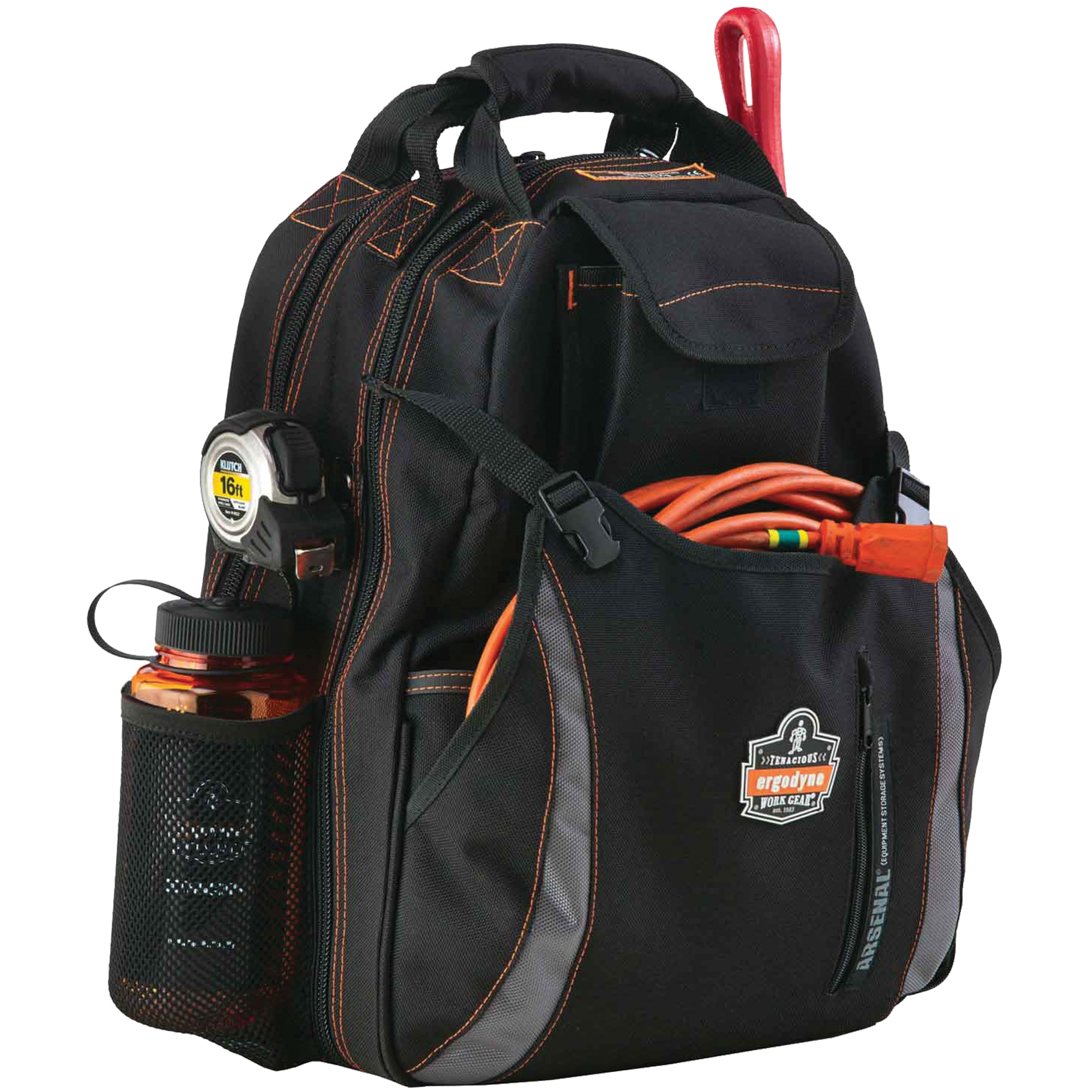 Sac à dos pour outils 5843 ArsenalMD, 13-1/2" lo x 8-1/2" la, Noir, Polyester