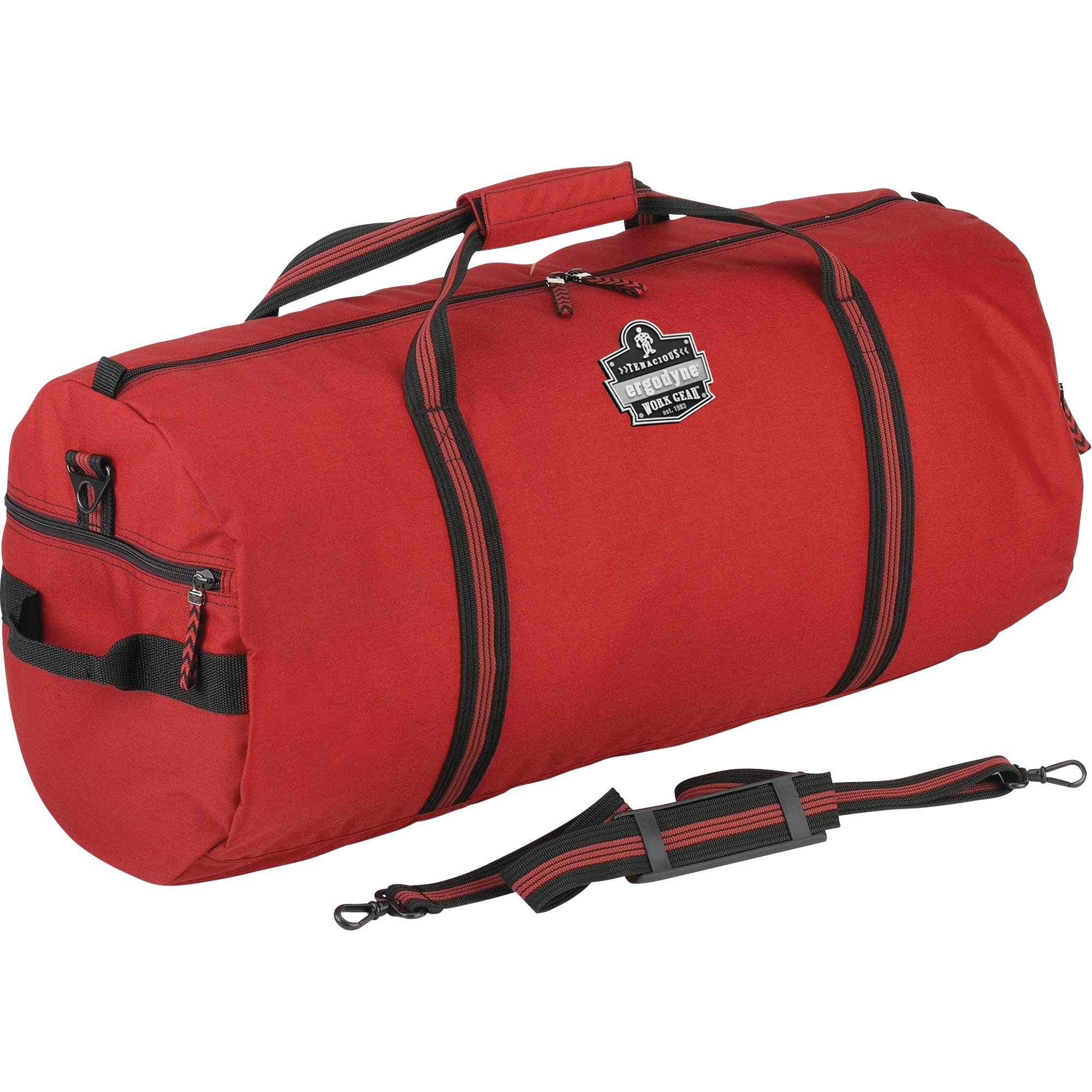 Sac de sport modèle 5020 ArsenalMD, Nylon, 2 pochettes, Rouge