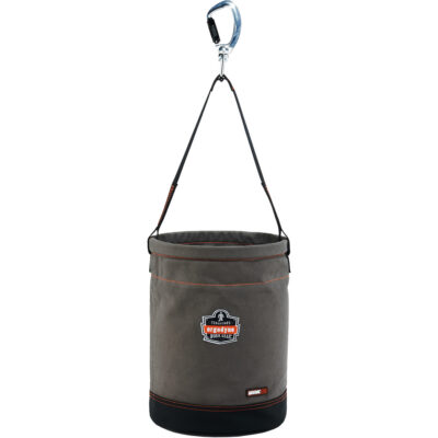 Seau à mousqueton pivotant ArsenalMD 5940, Toile, 12,5" dia. x 17" h, Capacité de charge 150 lb