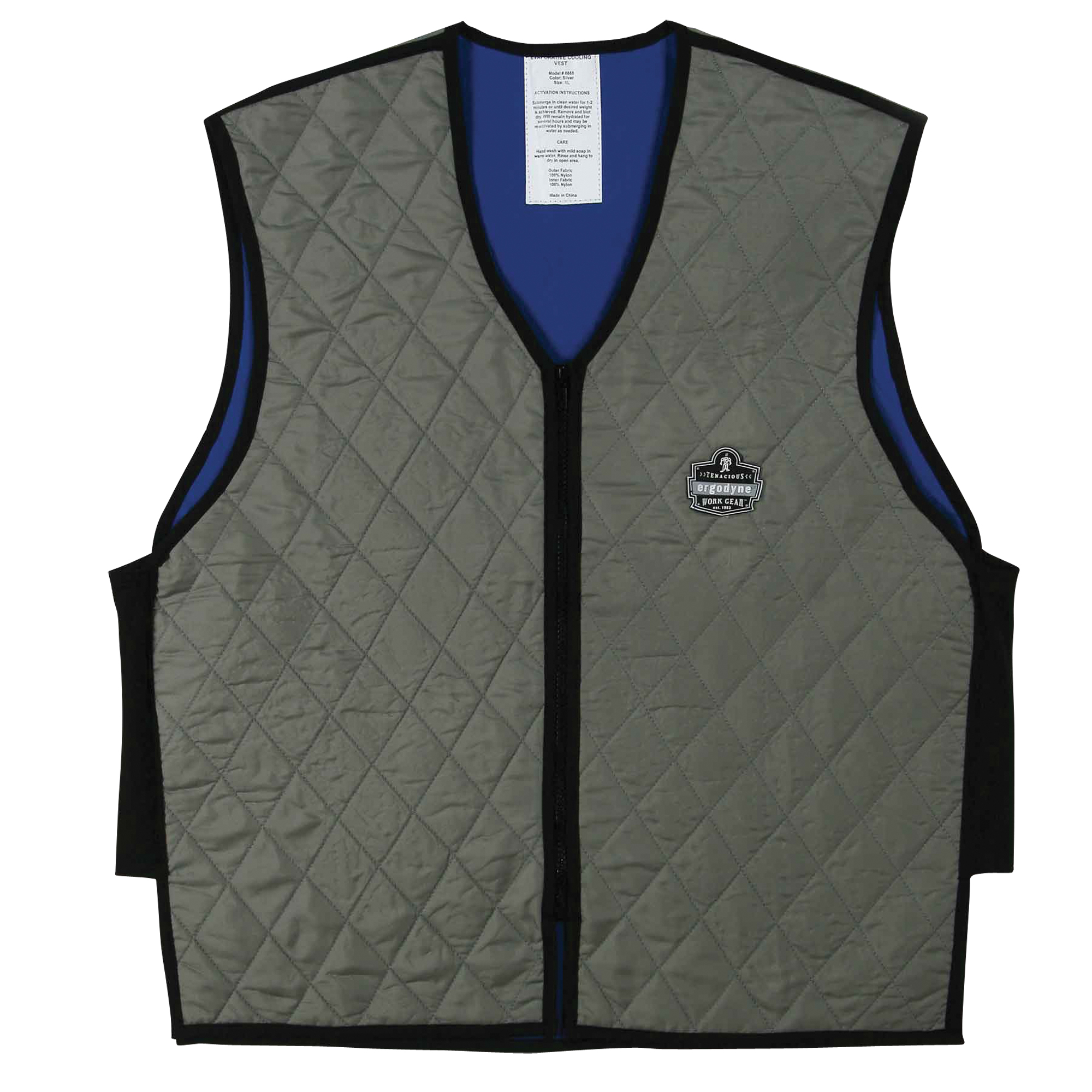 Vestes refroidissantes à évaporation humide Chill-ItsMD 6665, 3T-Grand, Gris