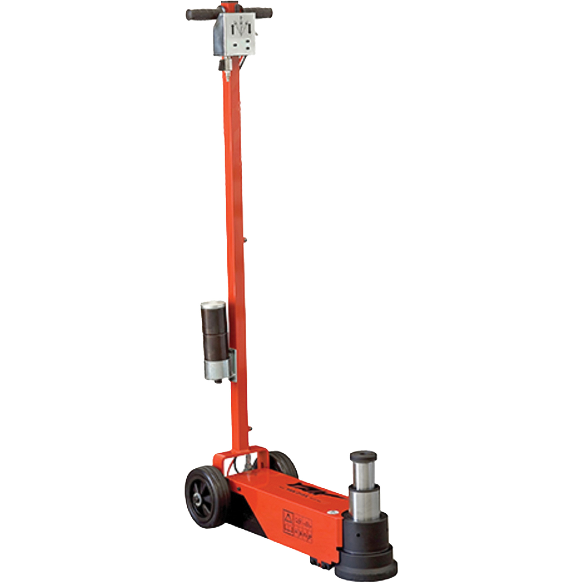 Cric à 2 étapes, 22 tonne(s)/44 tonne(s), Air comprimé/hydraulique