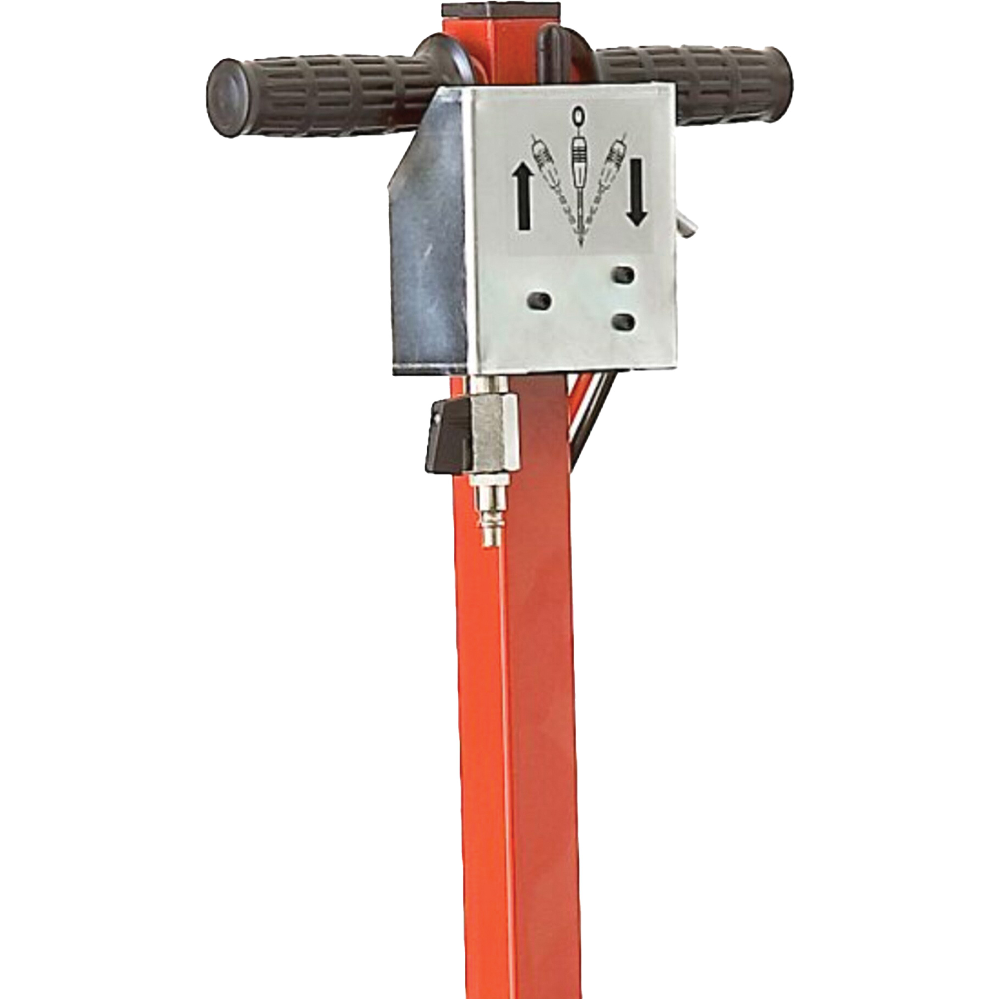 Cric à 2 étapes, 22 tonne(s)/44 tonne(s), Air comprimé/hydraulique – Image 3